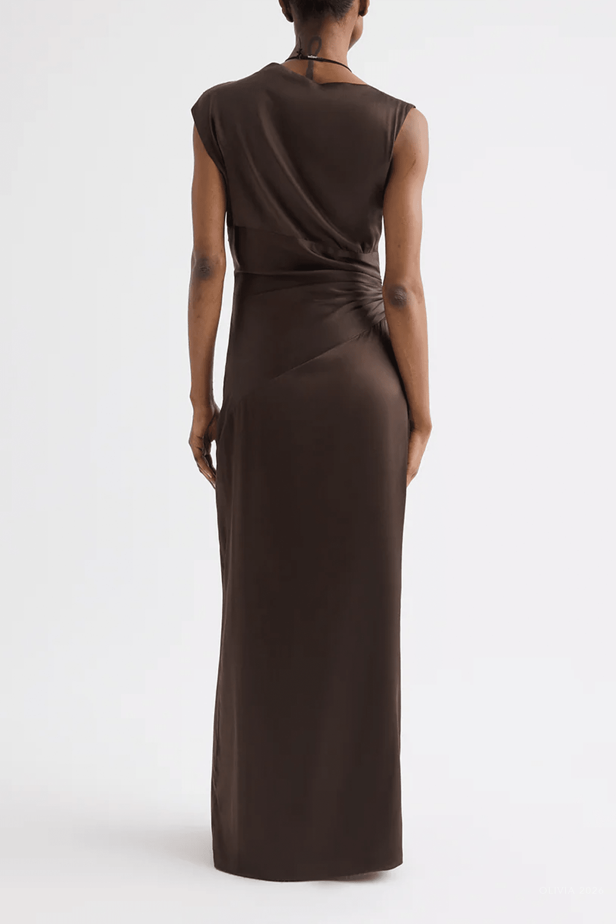 On The Side Dress in Delicioso - shop-olivia.com