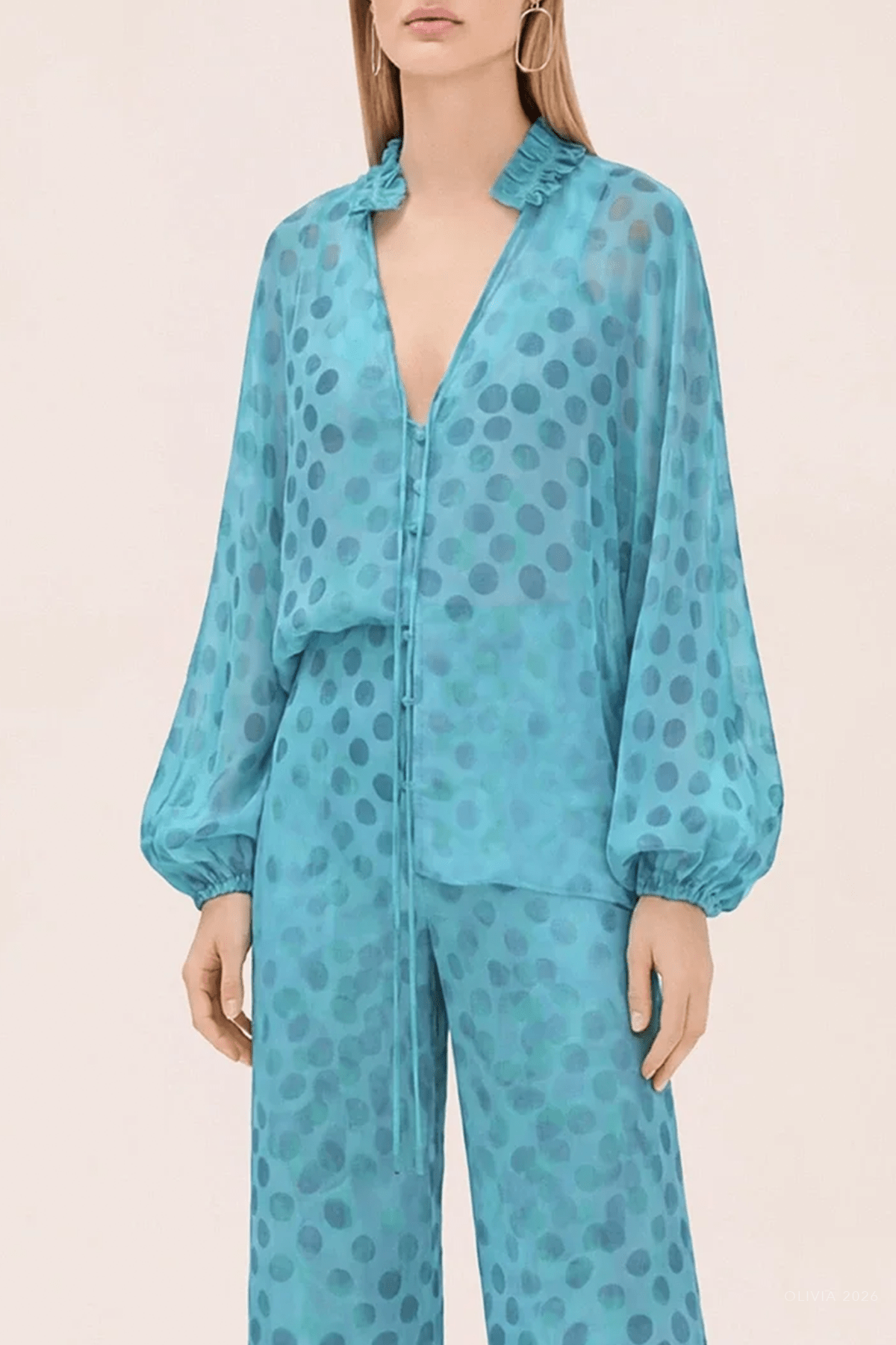 Onzo Top in Amalfi Dot - shop - olivia.com