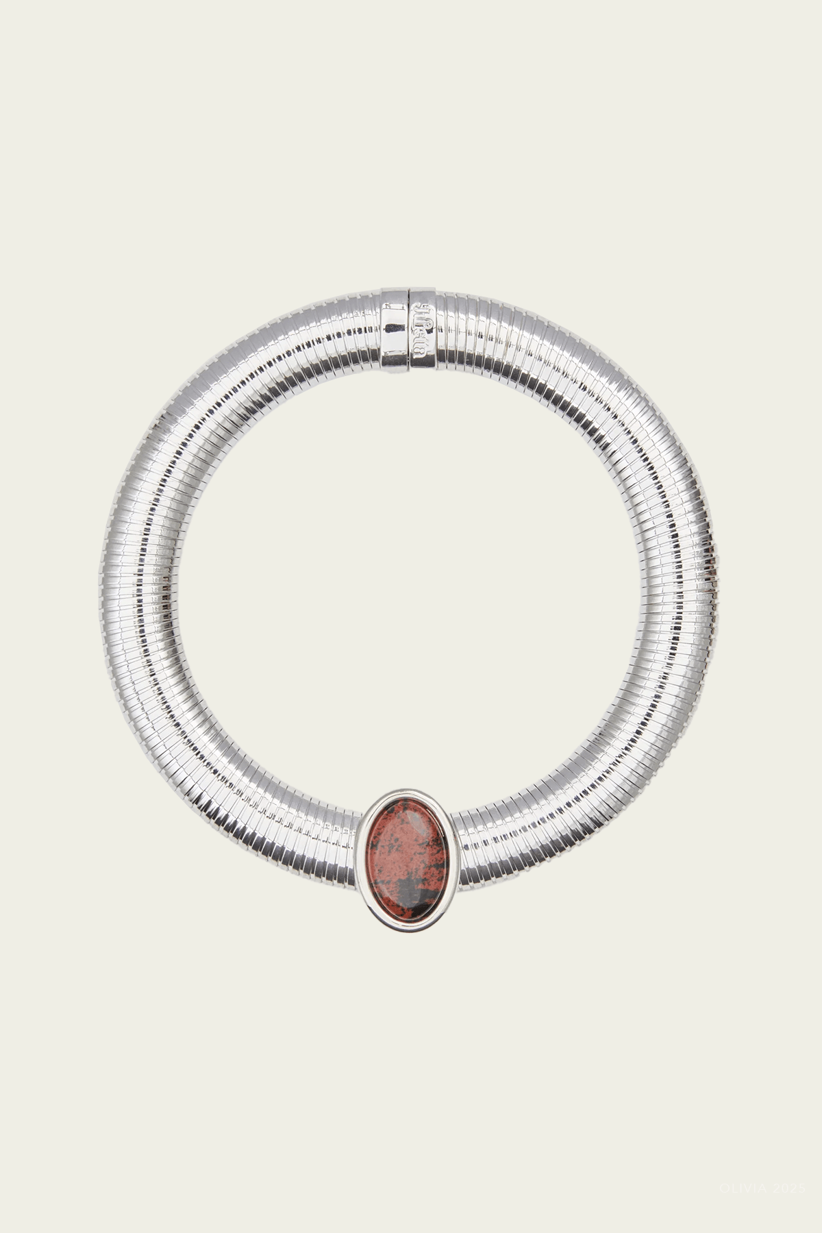 Opyum Necklace in Silver Brown - shop - olivia.com