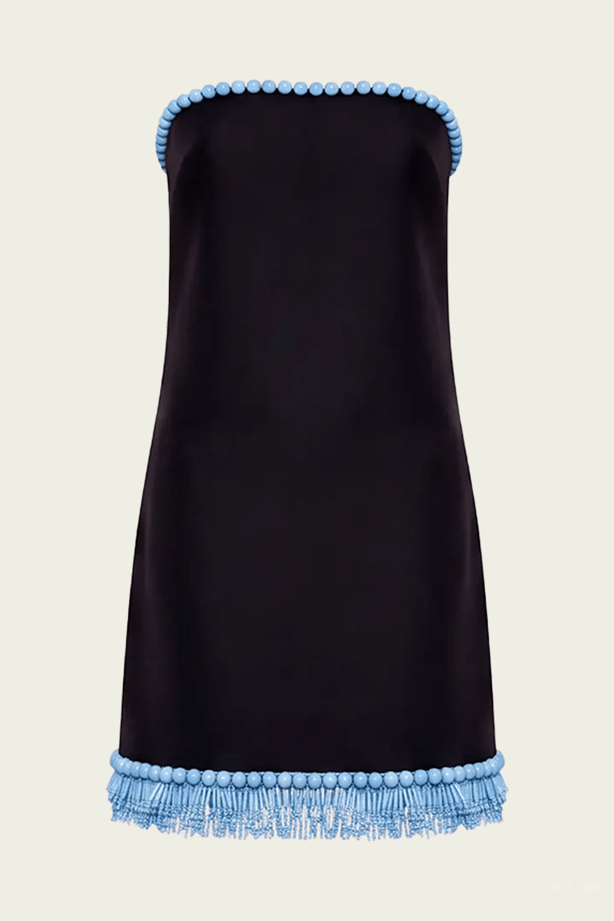 Orancia Mini Dress in Black - shop-olivia.com