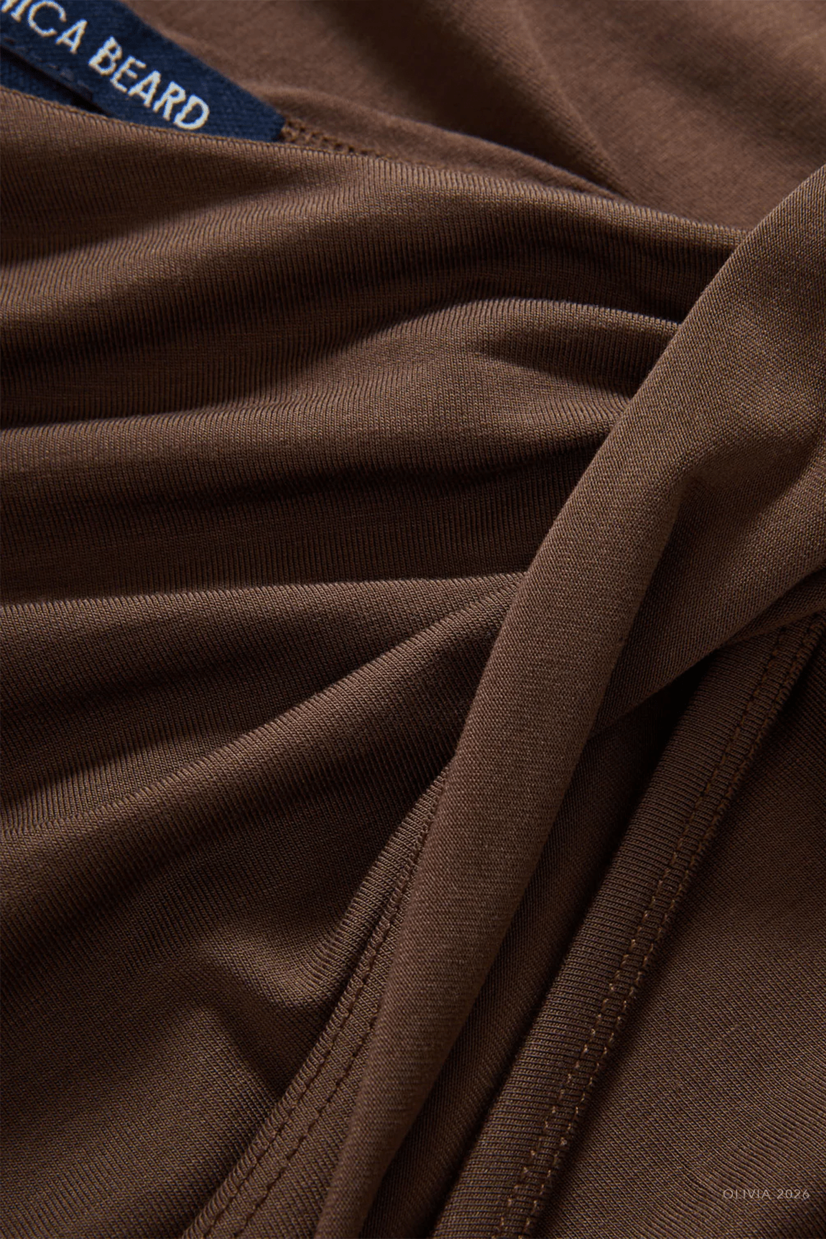 Otessa Boatneck Tank Top in Dark Mocha - shop - olivia.com