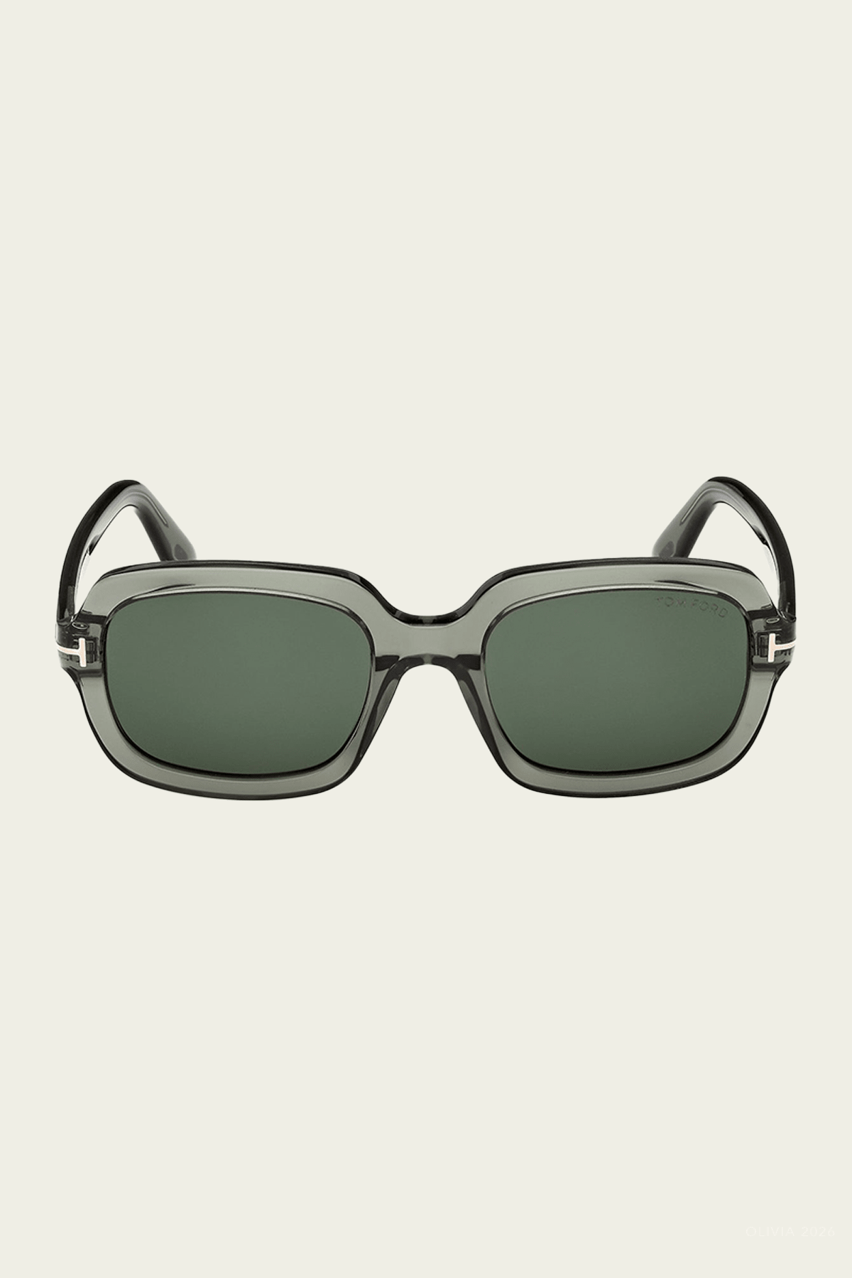Oversized Square Sunglasses in Smoke - shop-olivia.com