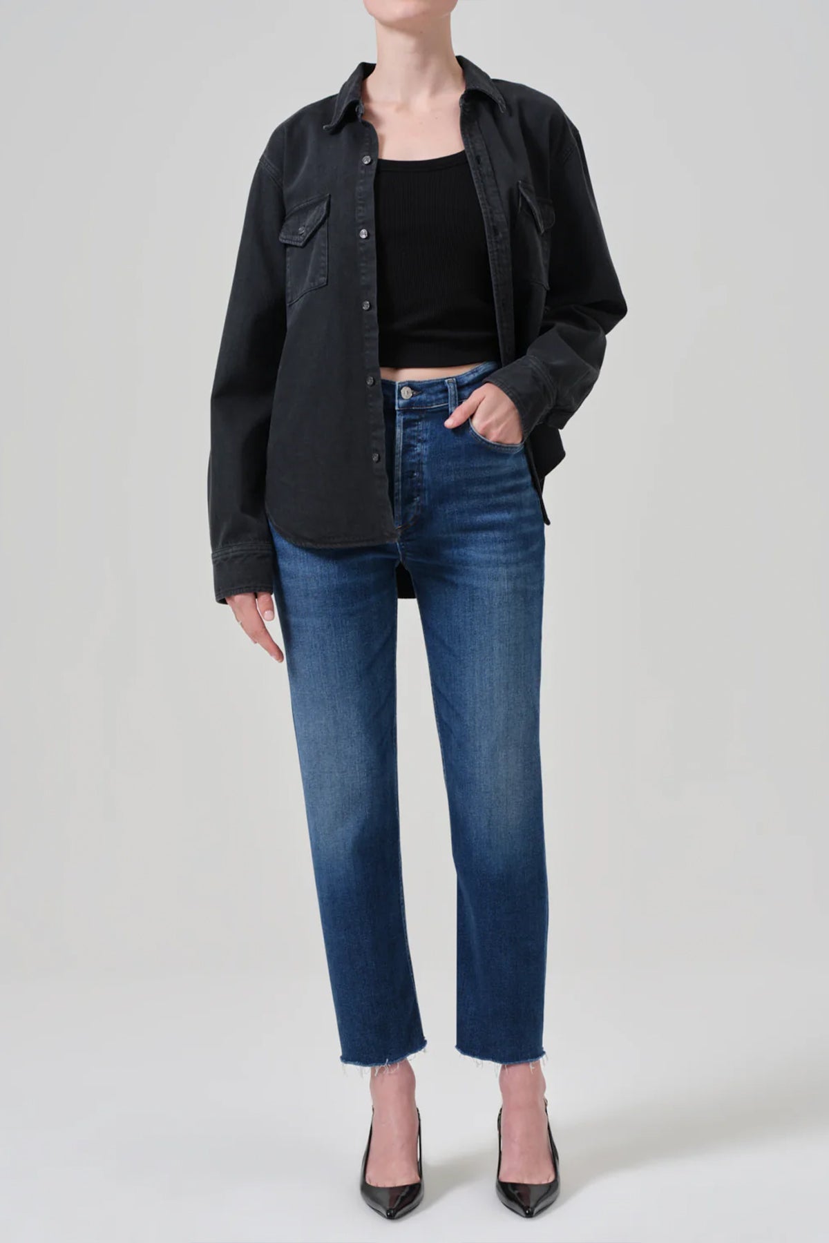 Palma Straight Jeans in Ambry - shop - olivia.com