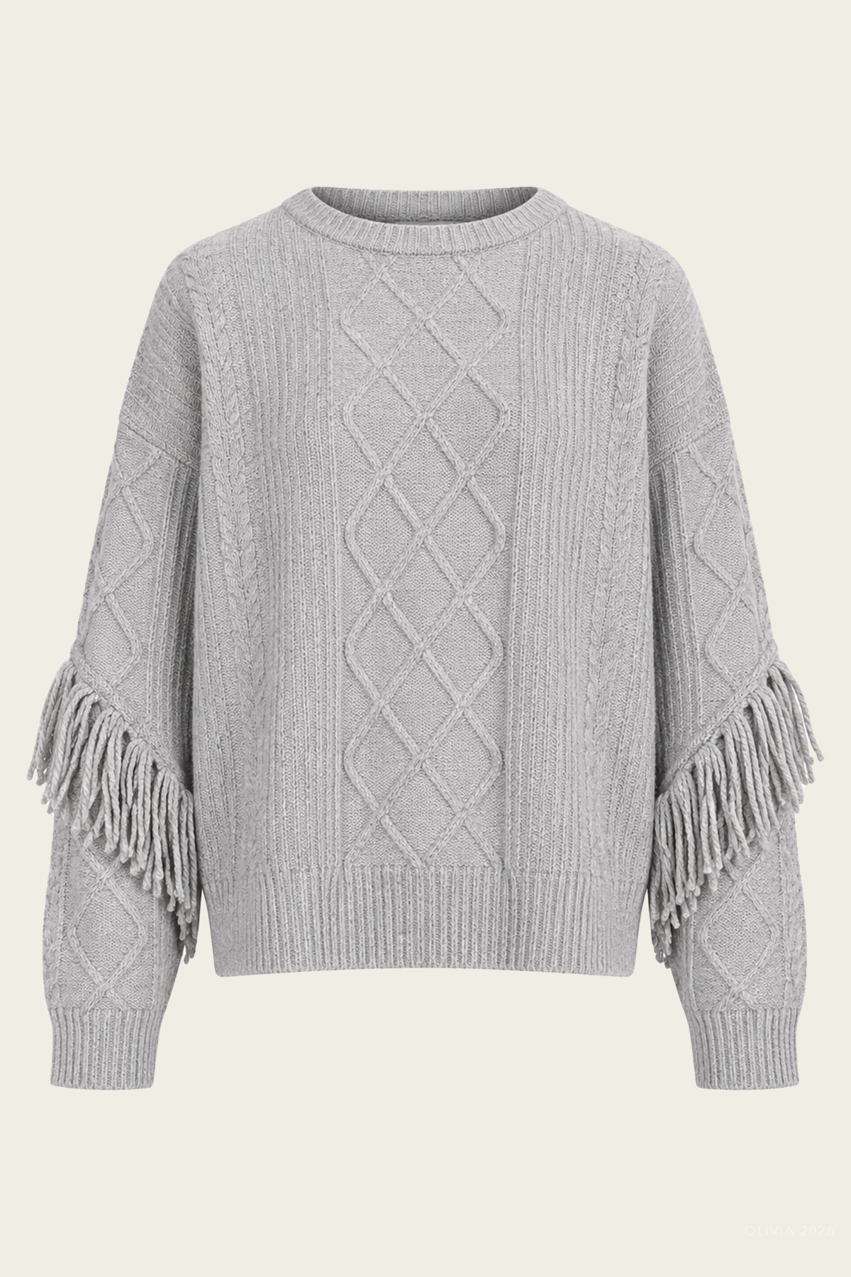 Zion Sweater in Grey