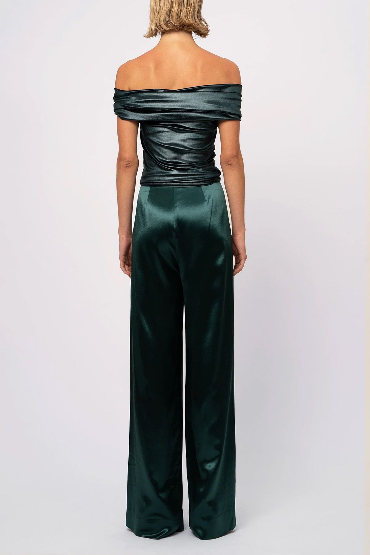 Paris Pant in Emerald - shop - olivia.com