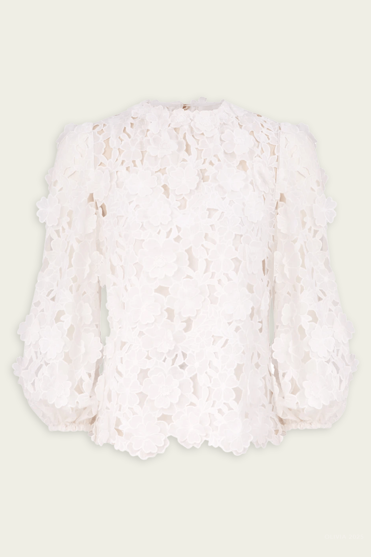 Patience Blouse in Ivory - shop - olivia.com