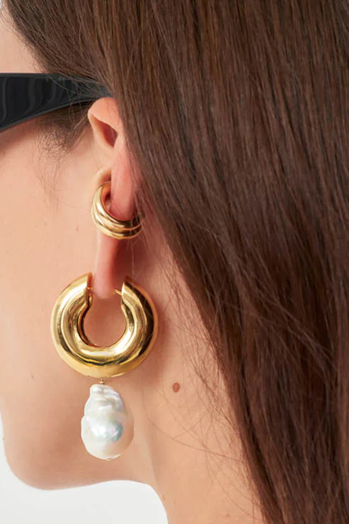 Perla Earrings in Gold - shop - olivia.com