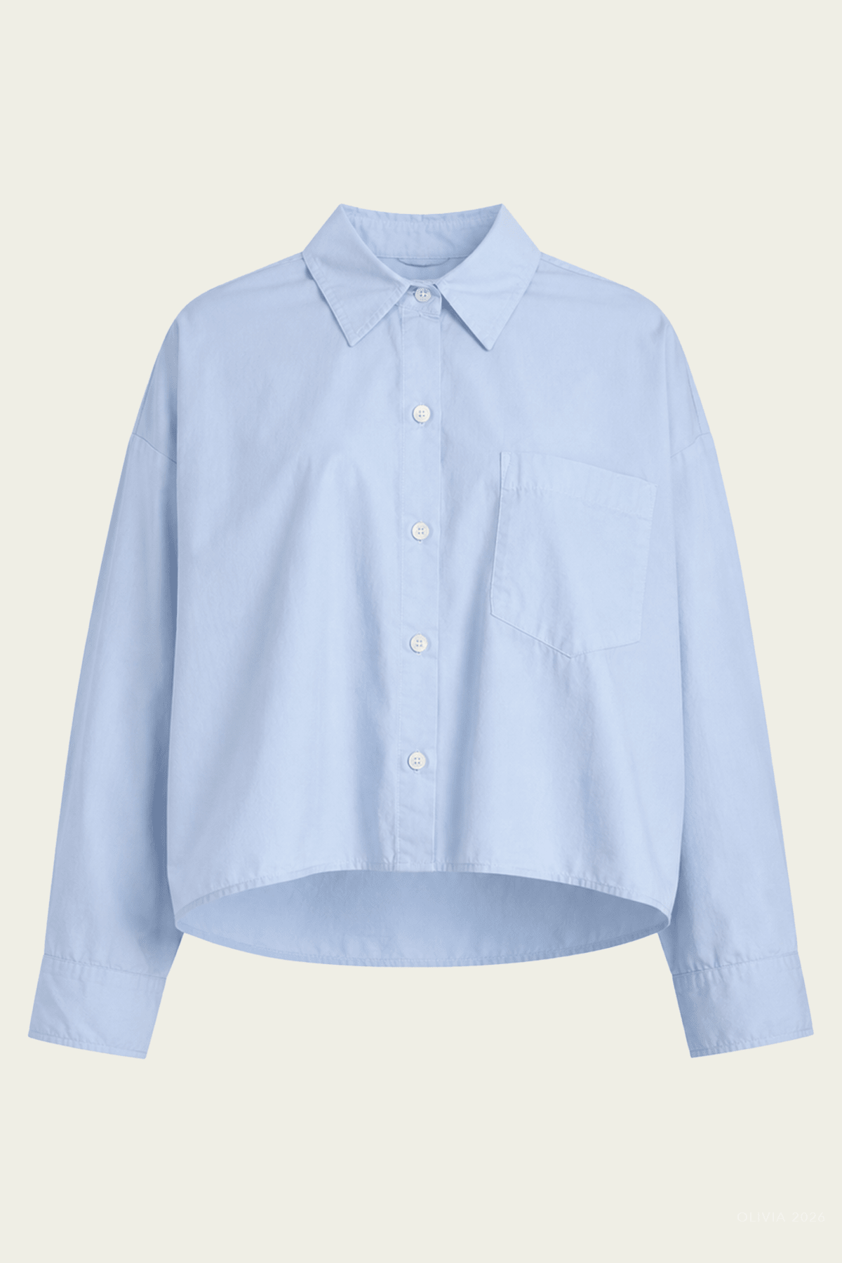 Petit Ami Shirt in French Blue - shop-olivia.com