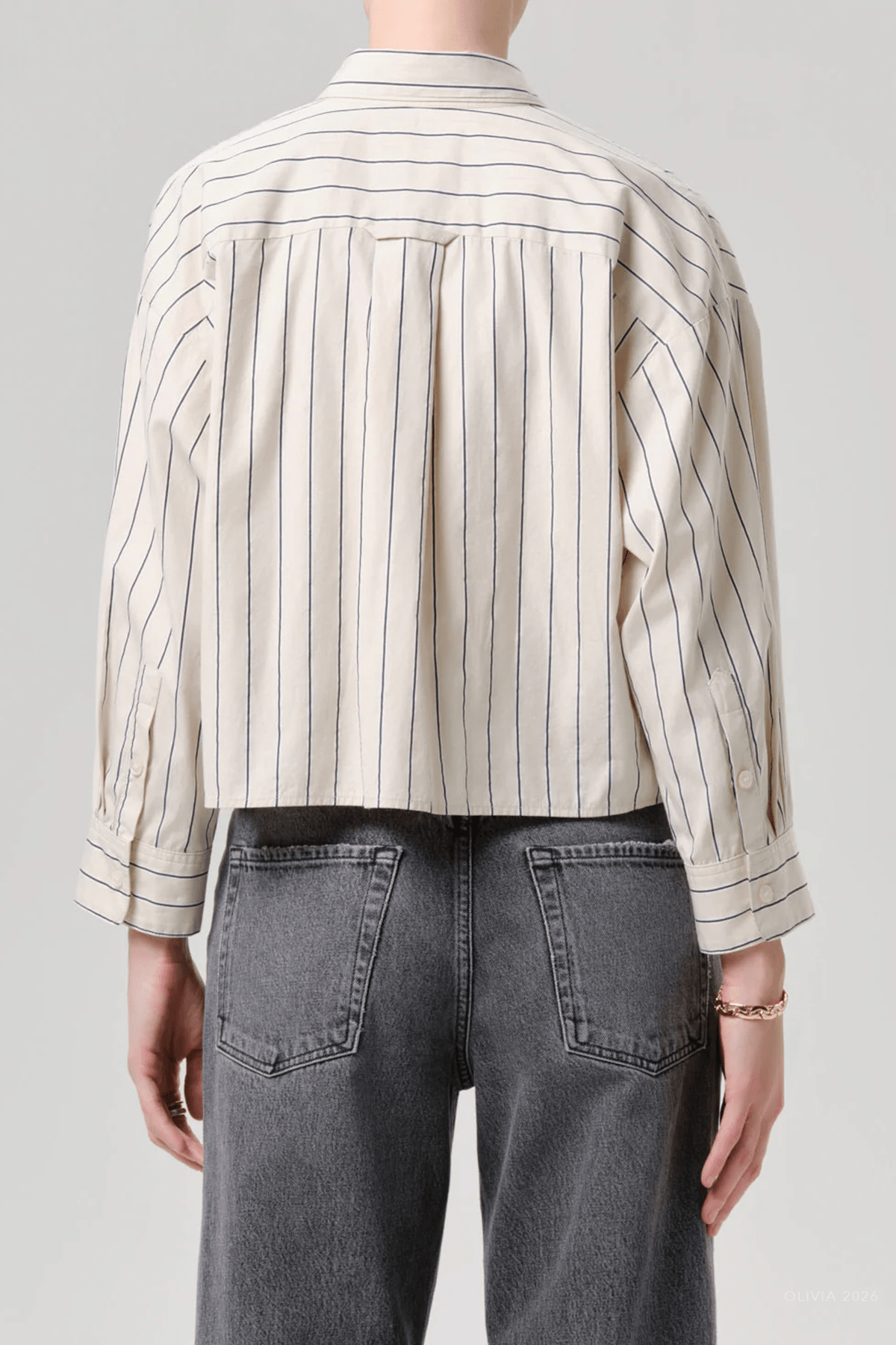 Petit Ami Shirt in Ramble Stripe - shop-olivia.com