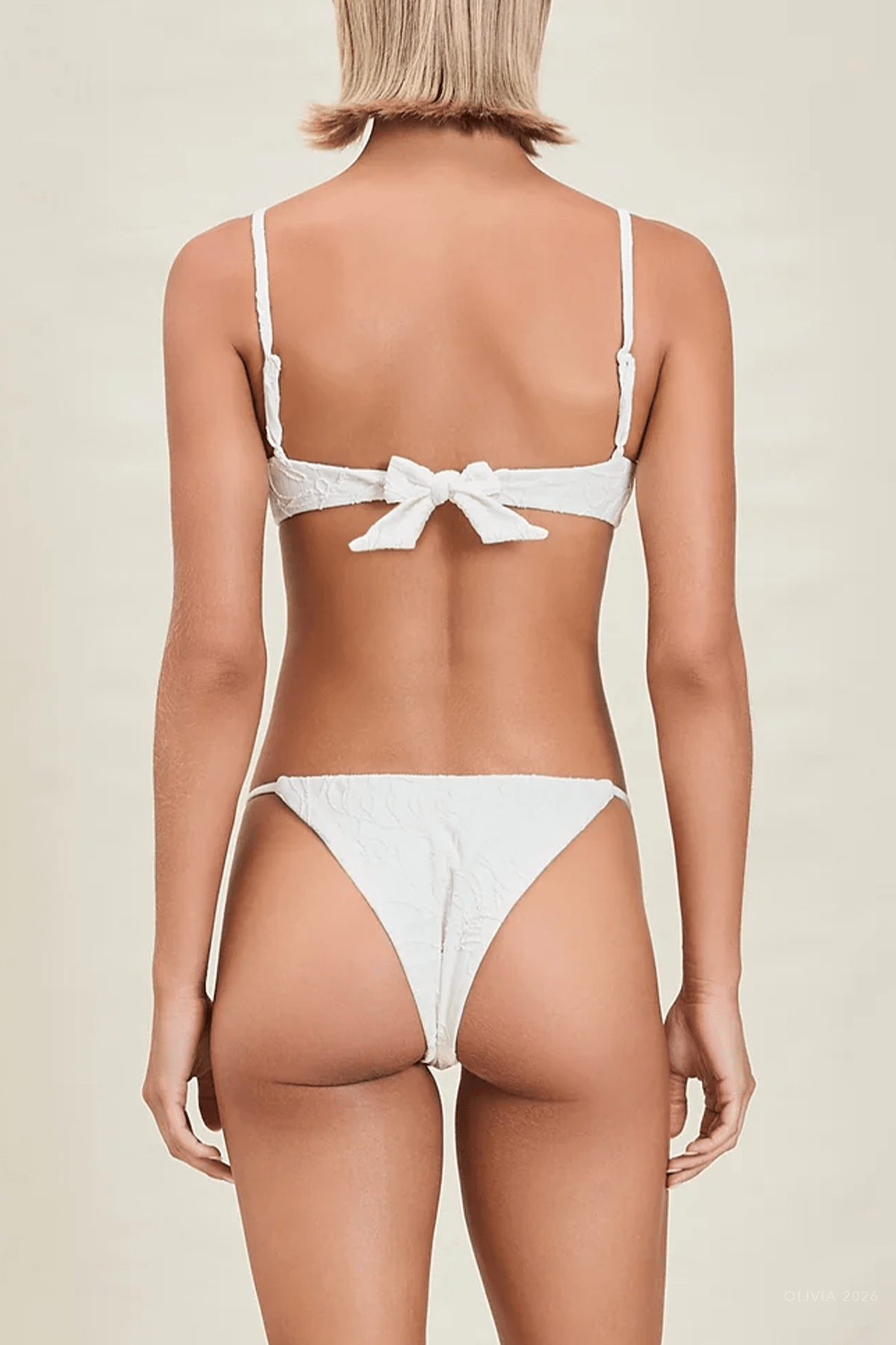 Peyton Bikini Bottom in Porcelain - shop - olivia.com