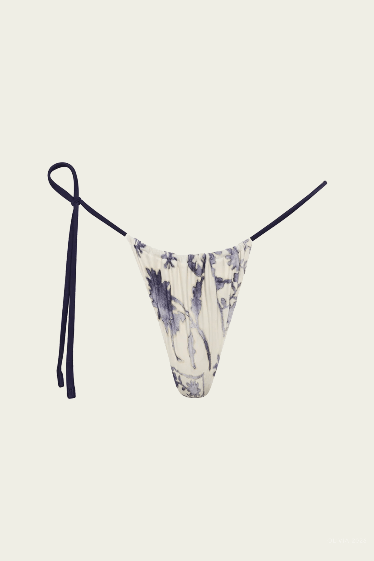 Phillipa String Brief in Eira Midnight - shop-olivia.com