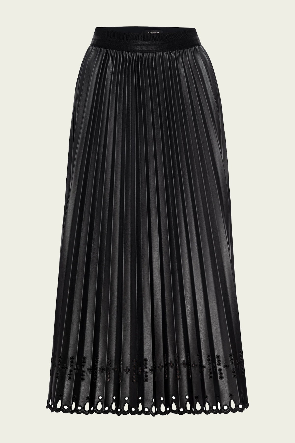 Pleats to Meet You Skirt in Black - shop - olivia.com