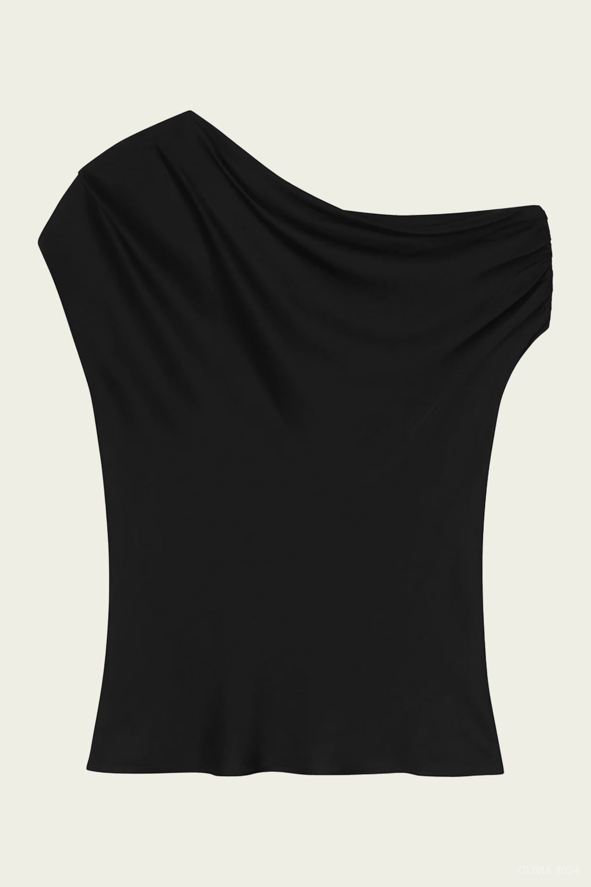 Poppy Top in Black - shop - olivia.com