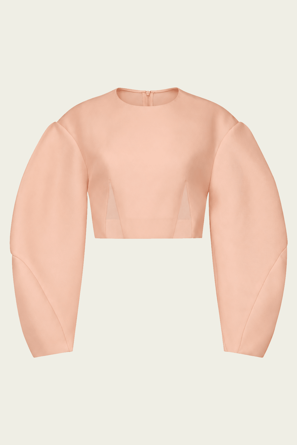 Power Puff Crop in Rose Quartz - shop-olivia.com