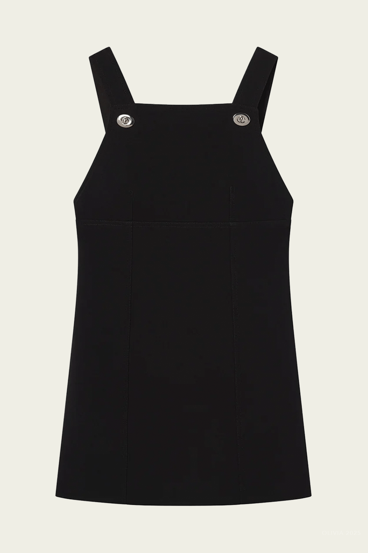 Priscilla Mini Dress in Black - shop - olivia.com