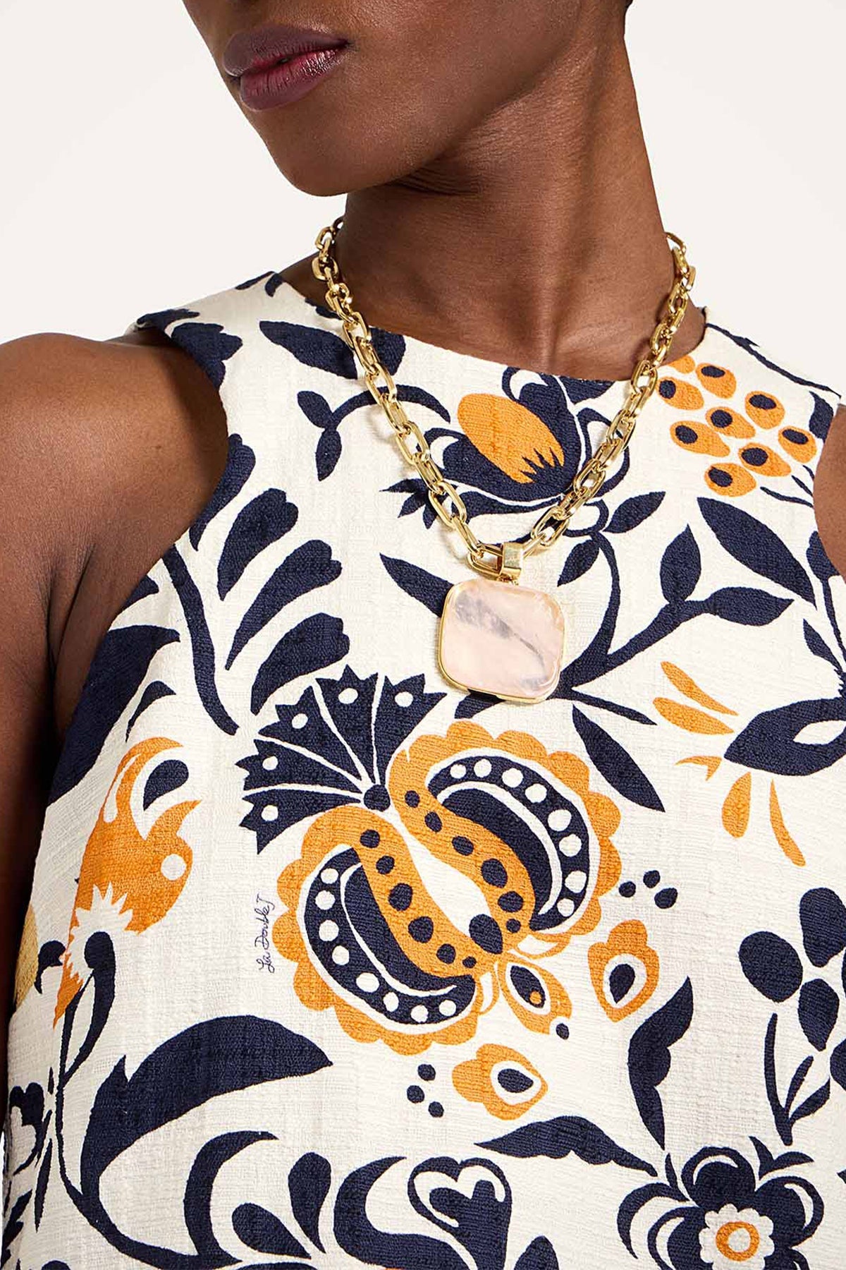 Racer Mini Dress in Selva White - shop - olivia.com