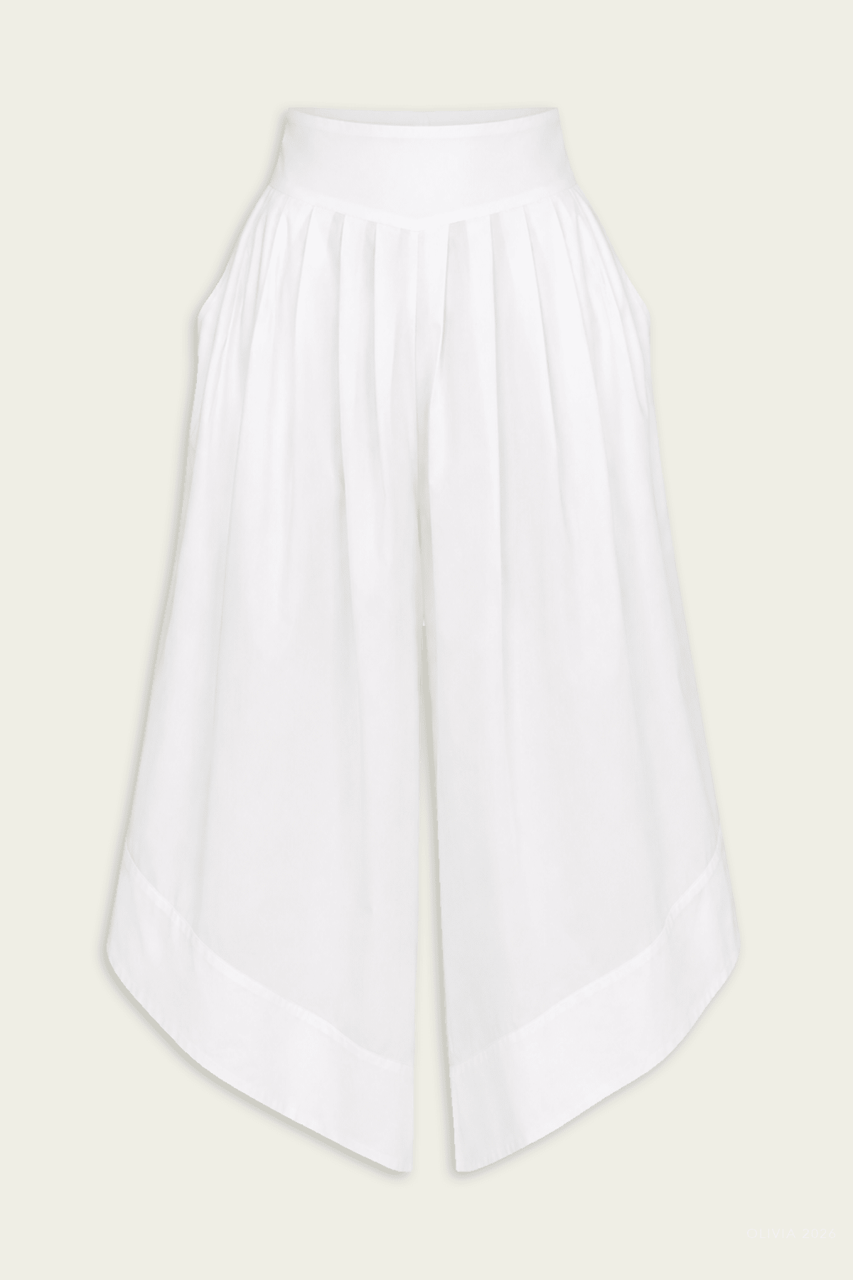 Rafa Short in White - shop-olivia.com