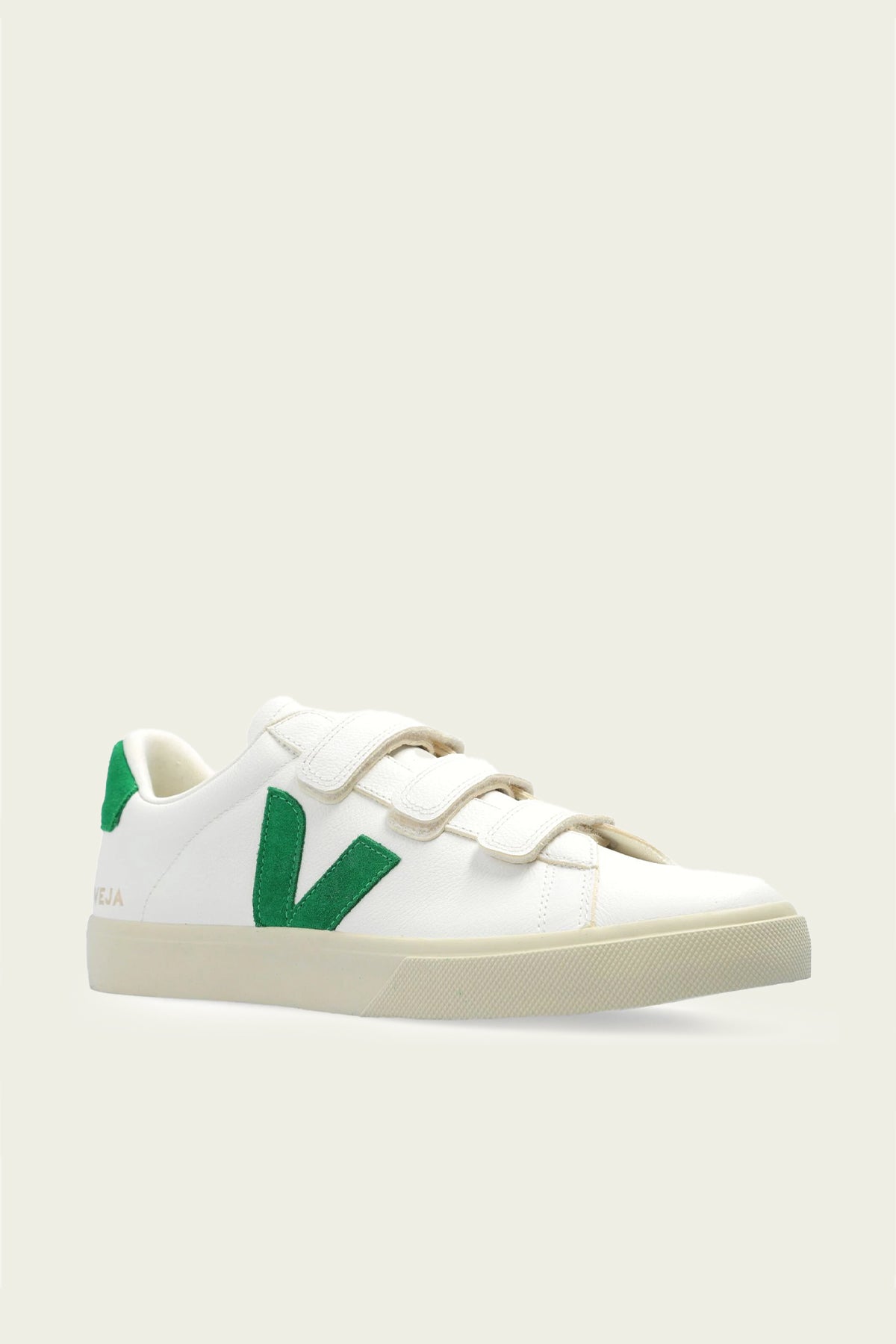 Recife Chromefree Leather Men Sneaker in White Emeraude - shop - olivia.com