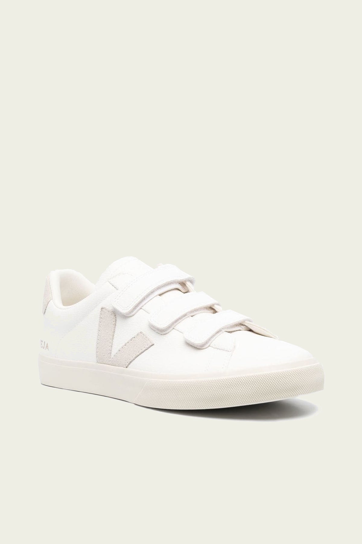 Recife Chromefree Leather Sneaker in White Natural - shop - olivia.com