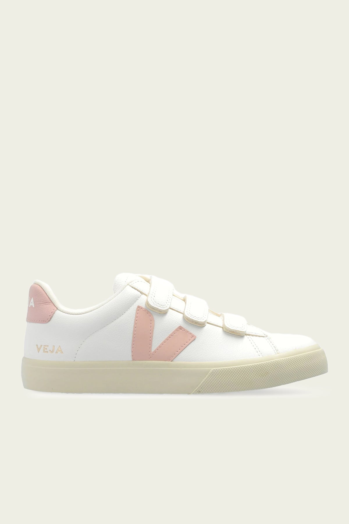 Recife Chromefree Leather Sneaker in White Petale - shop - olivia.com