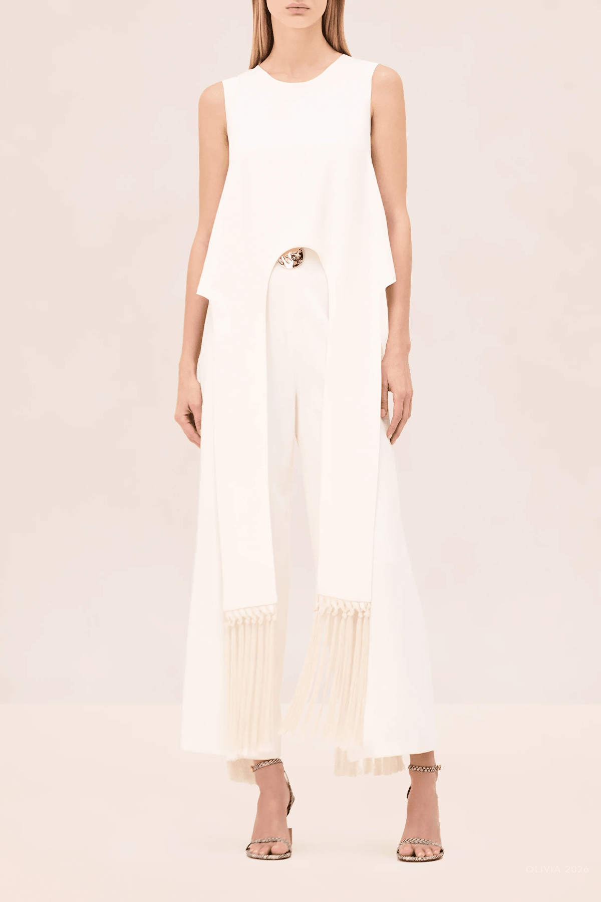 Rennes Top in Ivory - shop - olivia.com