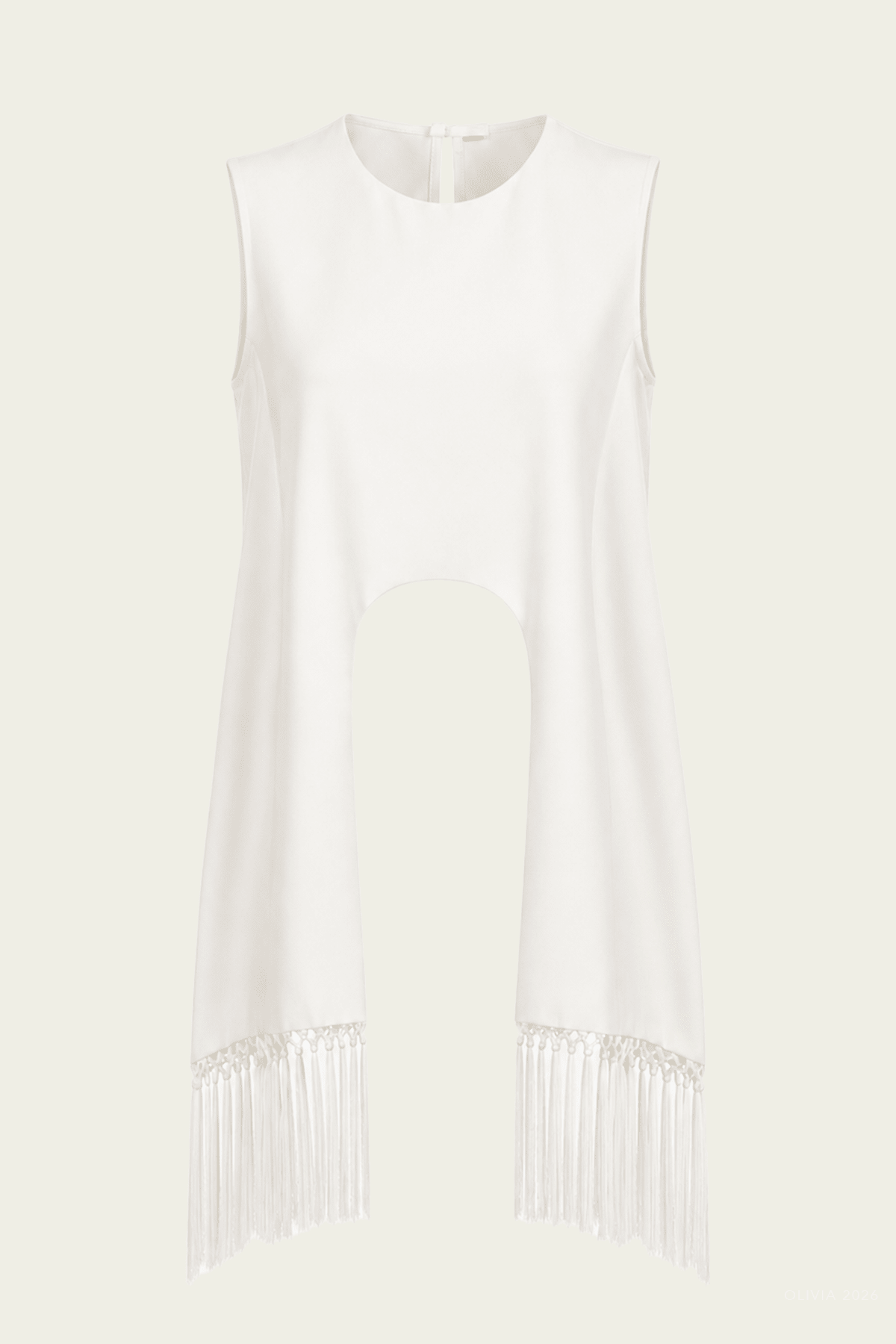 Rennes Top in Ivory - shop - olivia.com