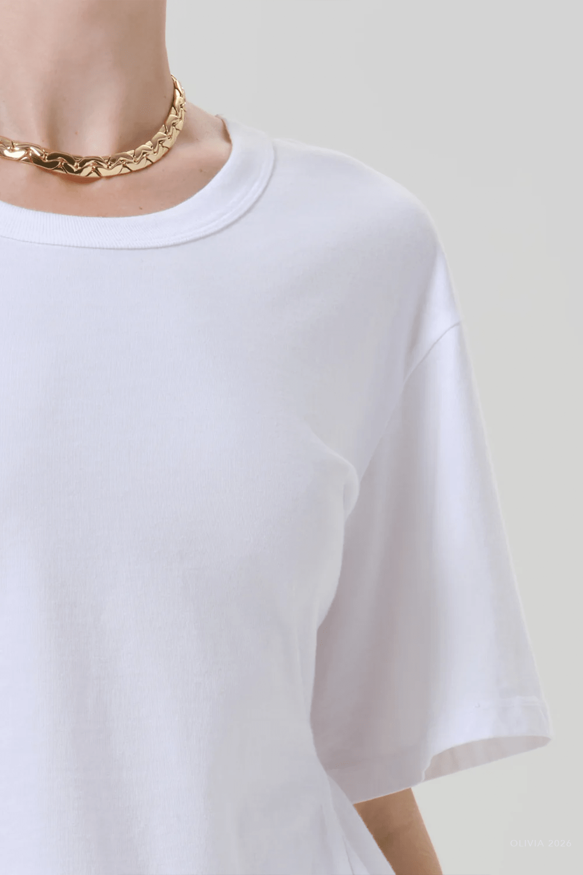 Rework Men's Tee in White - shop-olivia.com