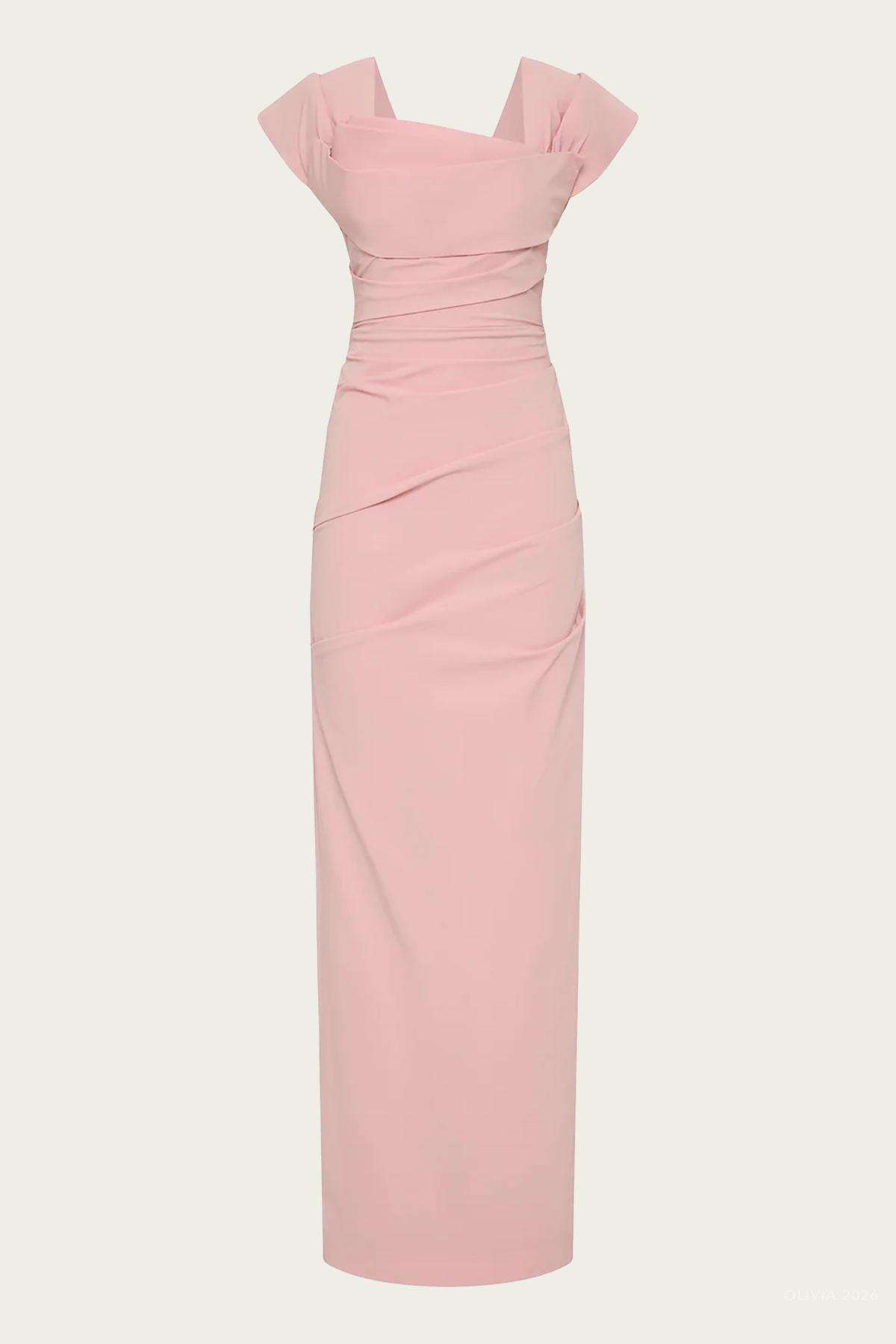 Salma Gown in Rosewater