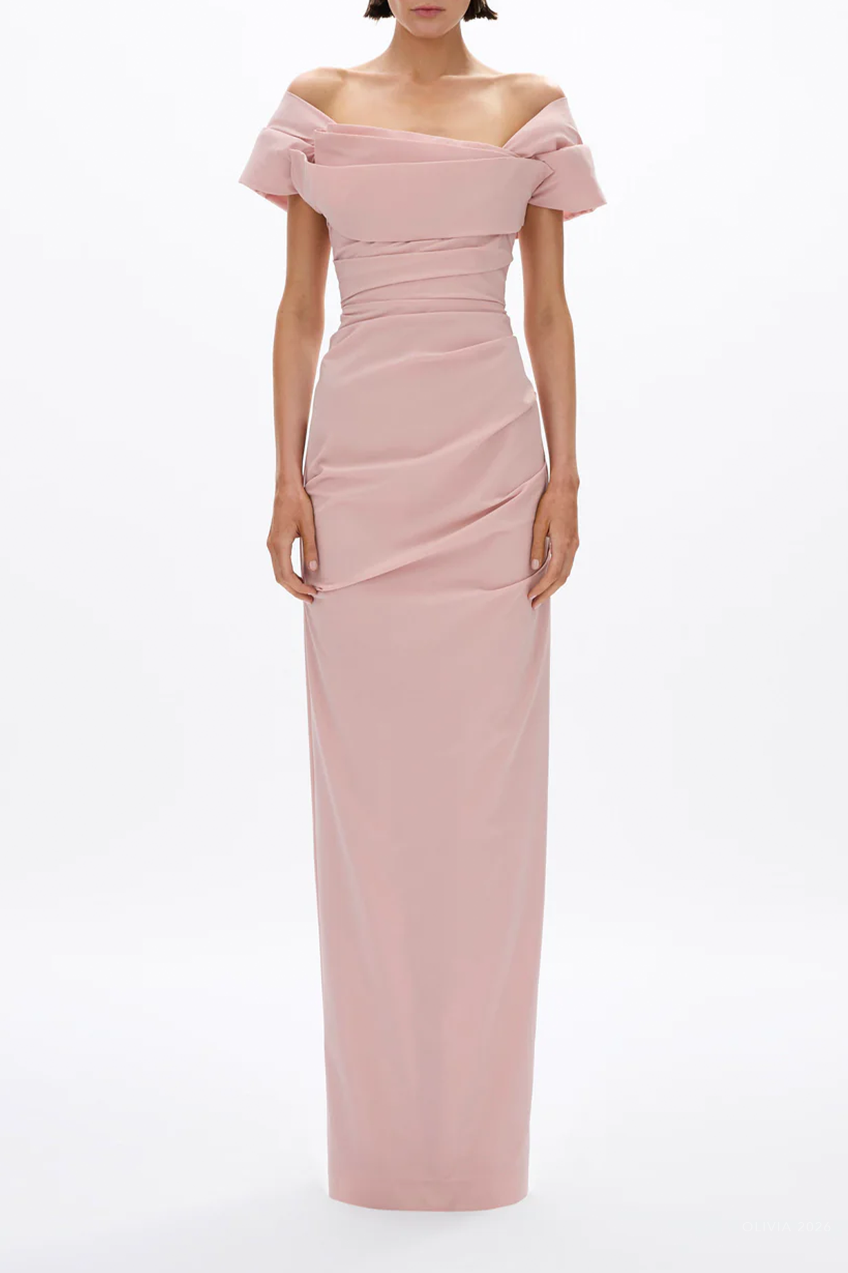 Salma Gown in Rosewater