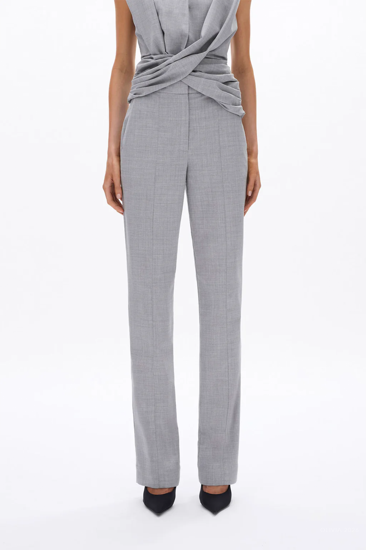 Finley Pant in Smoke