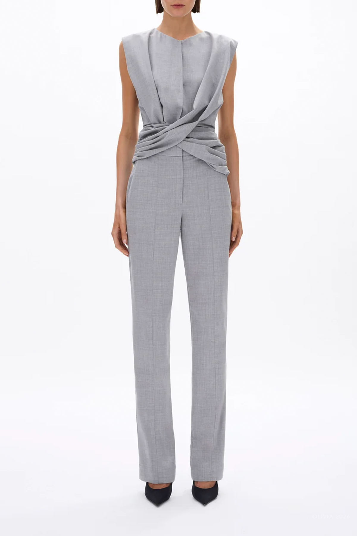 Finley Top in Smoke