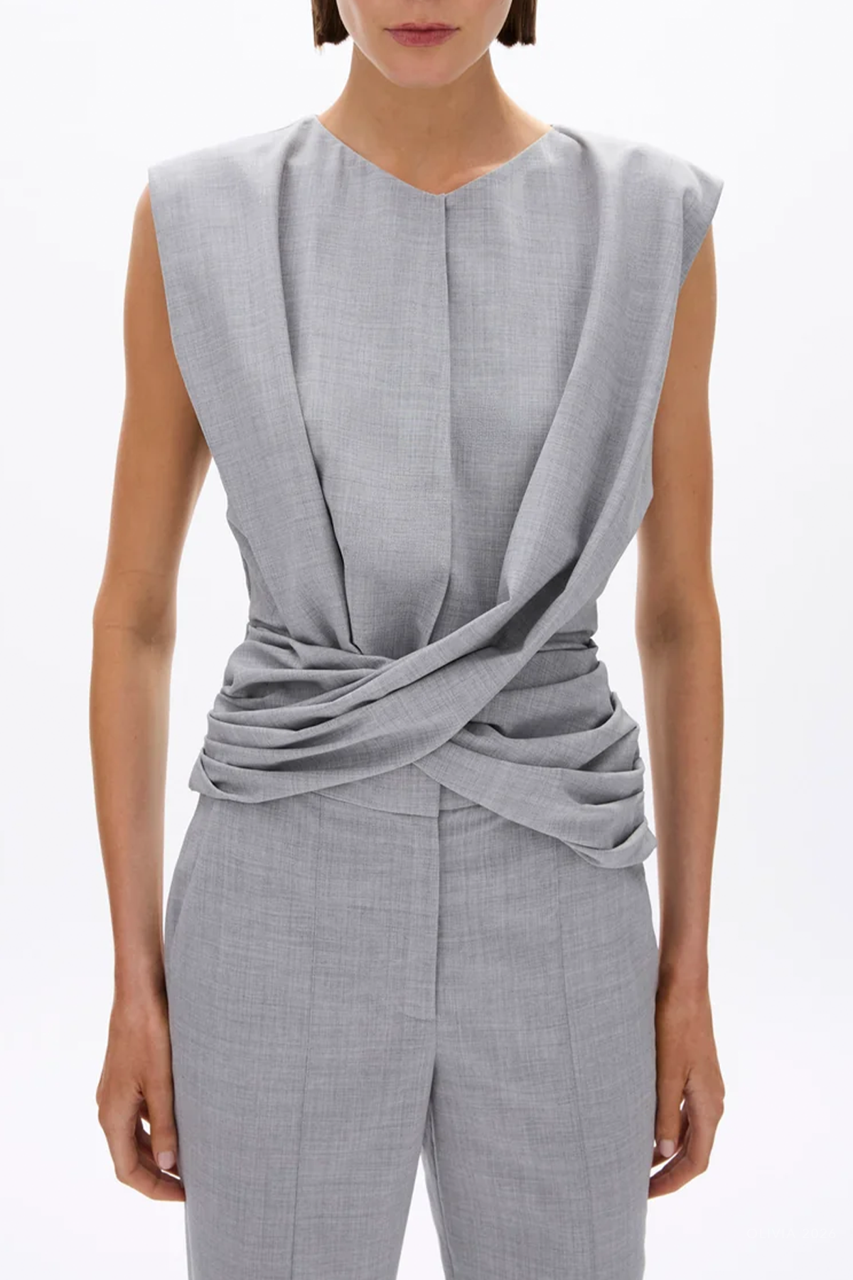 Finley Top in Smoke