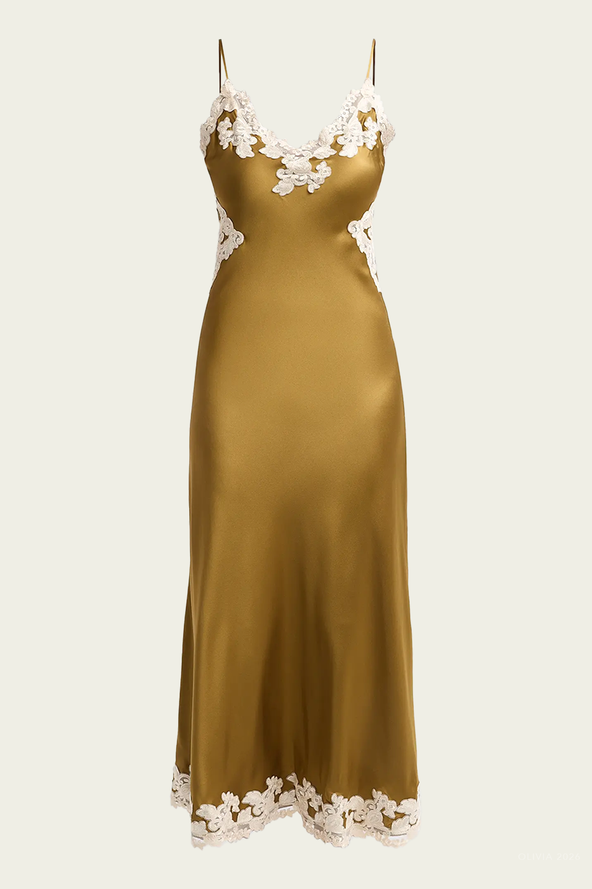 Lalita Midi Dress in Ochre