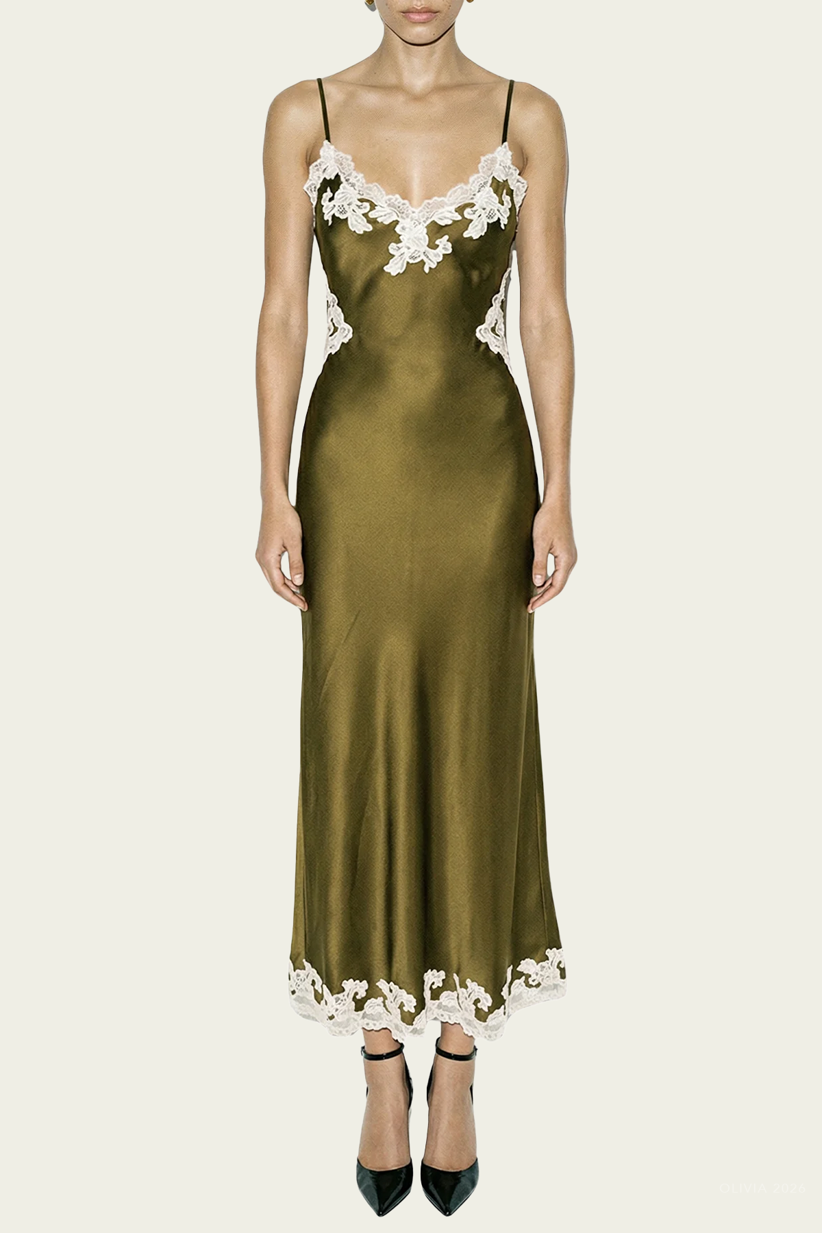 Lalita Midi Dress in Ochre