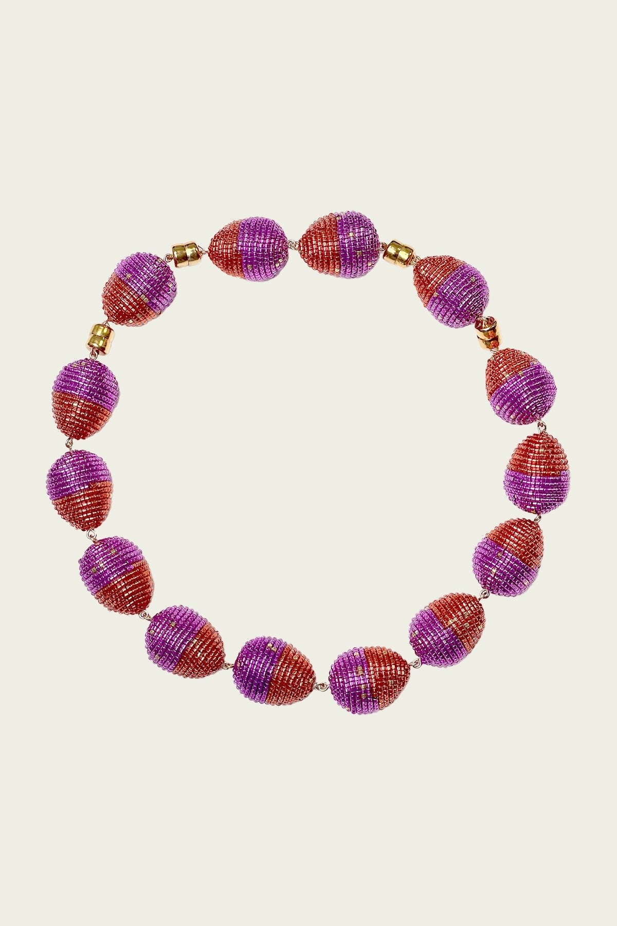 Roco Necklace in Red Violet - shop-olivia.com