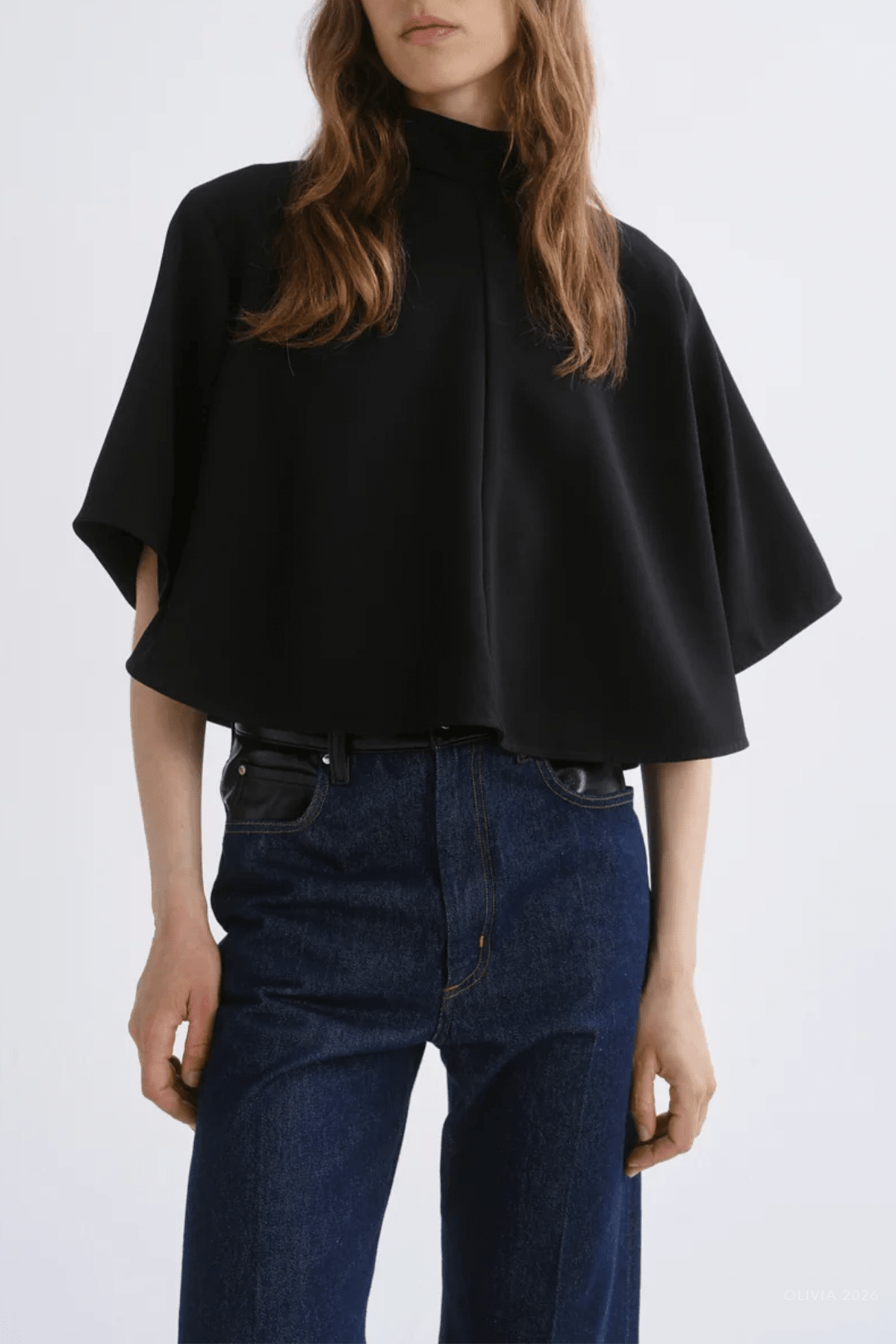 Rom Top in Black - shop-olivia.com