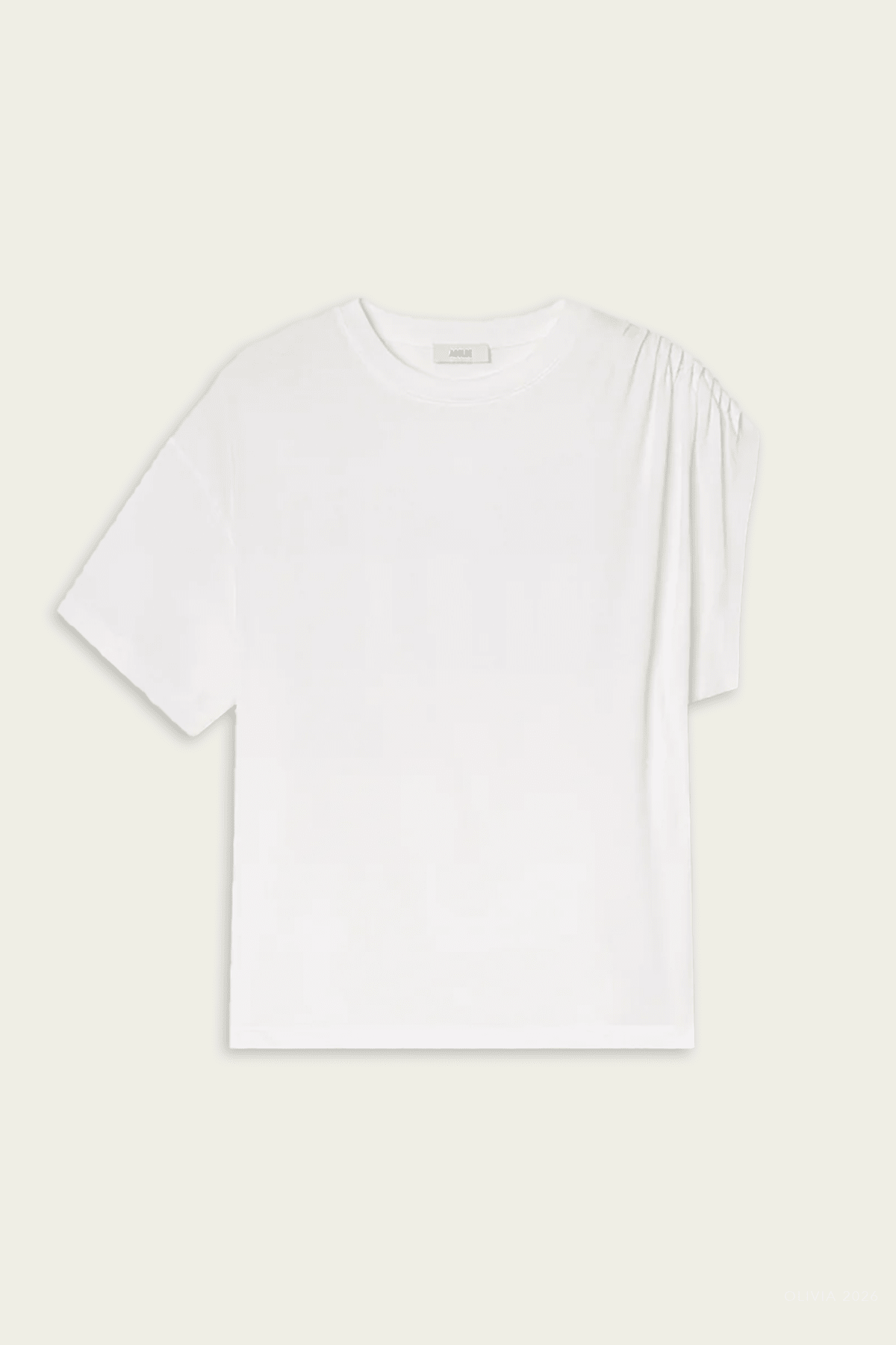 Roma T-Shirt in White - shop - olivia.com