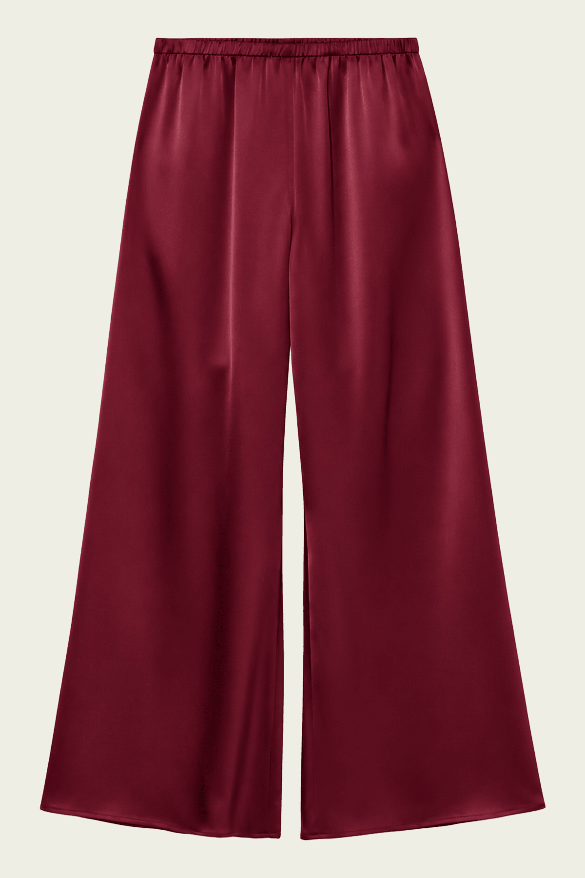 Roni Satin Pant in Dark Orchid - shop-olivia.com