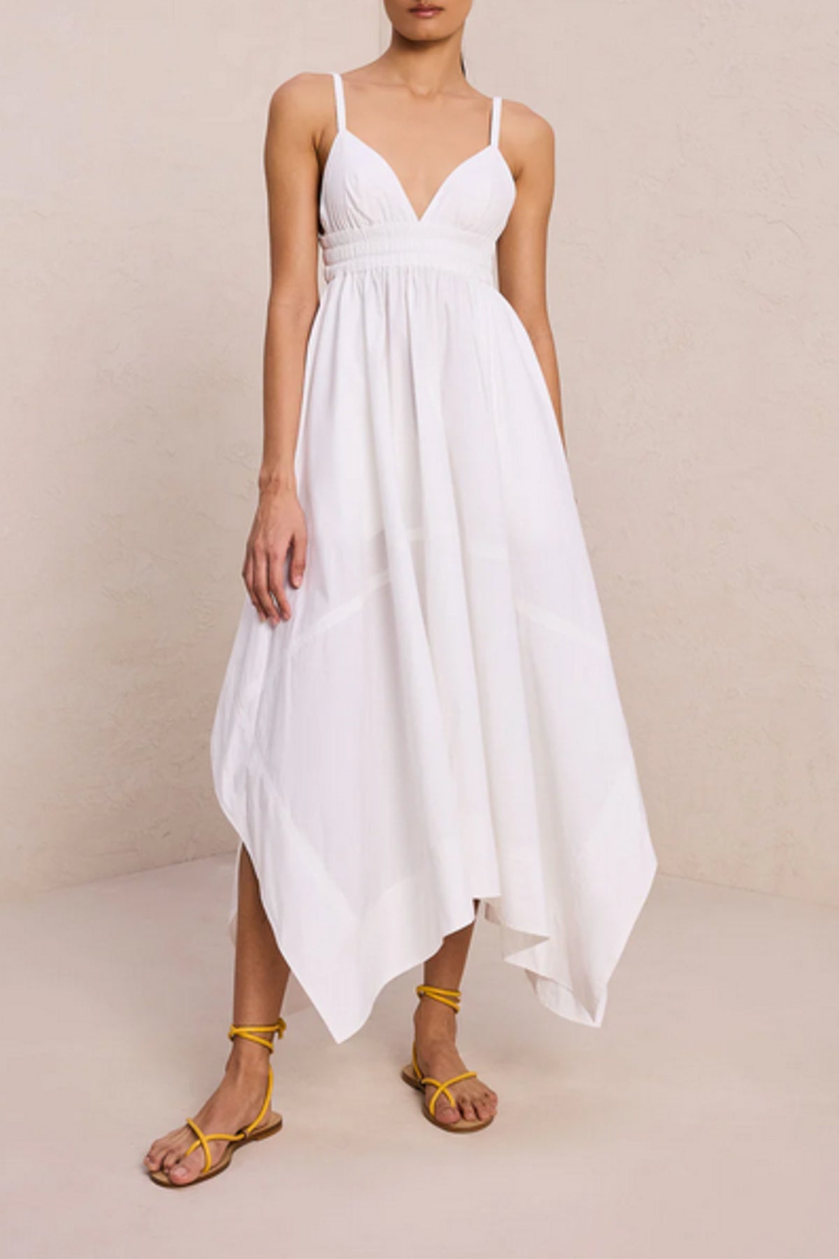 White Handkerchief Dress