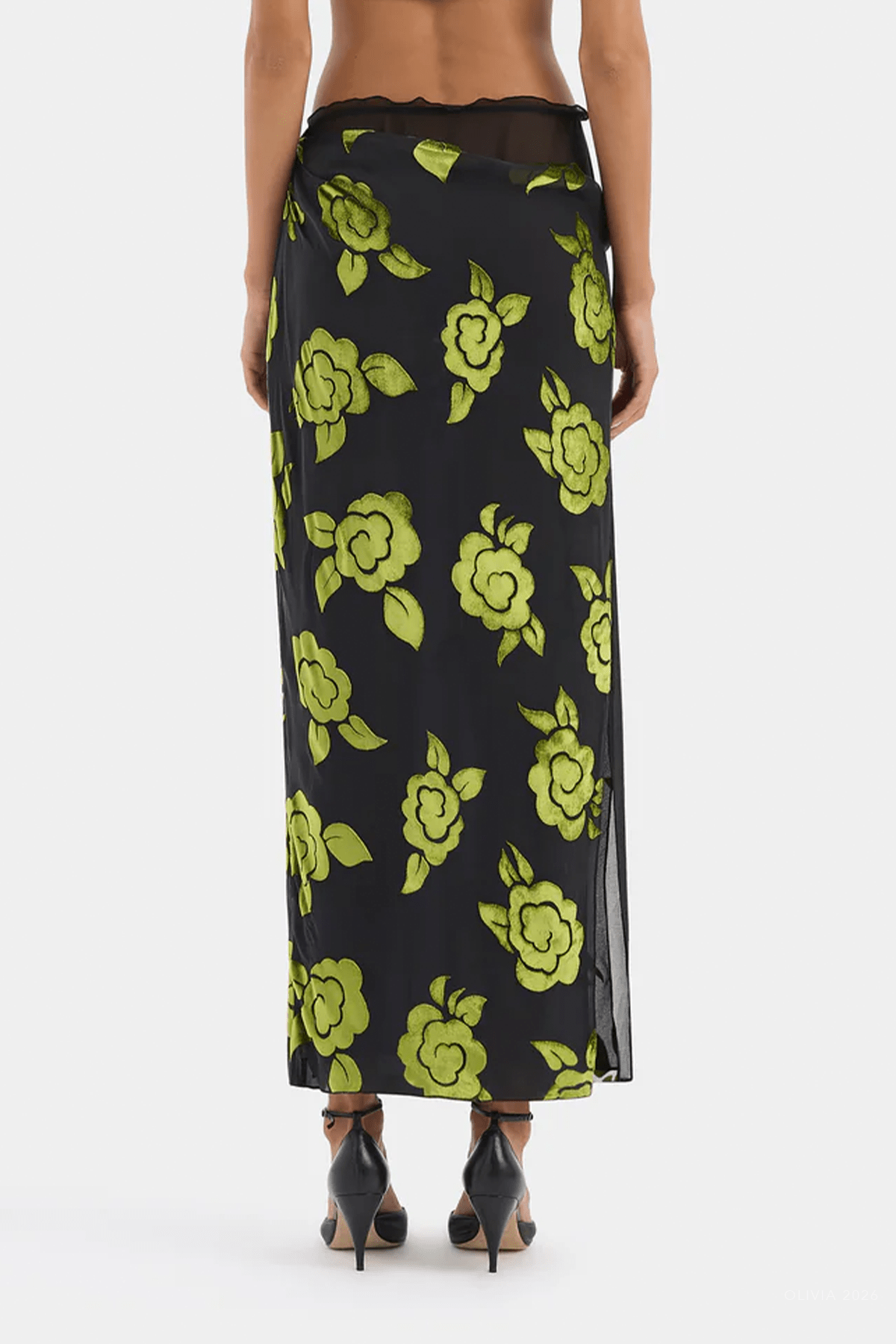 Roxane Skirt in Cloud Green - shop - olivia.com