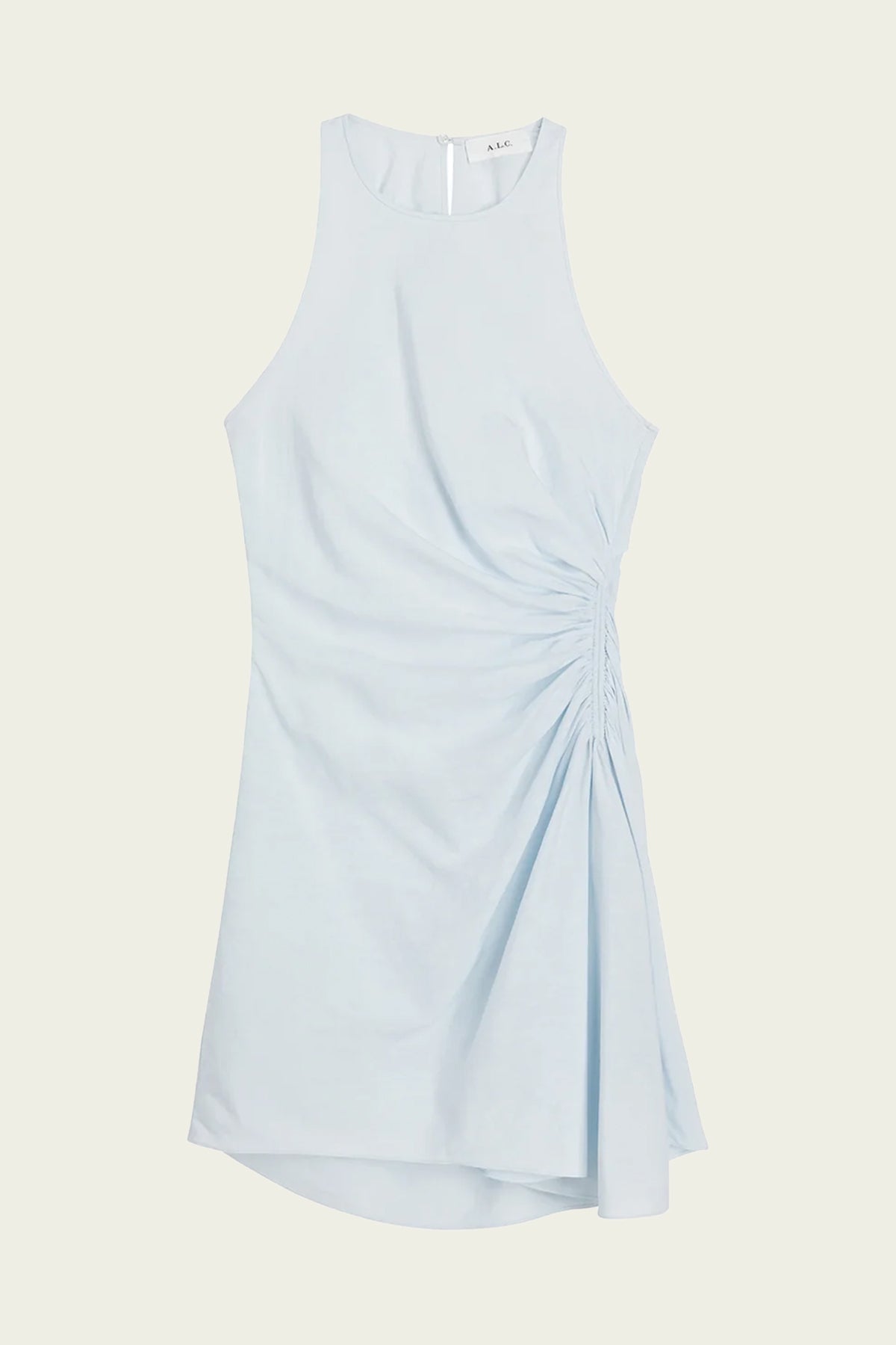 Rue Linen Mini Dress in Isla - shop-olivia.com