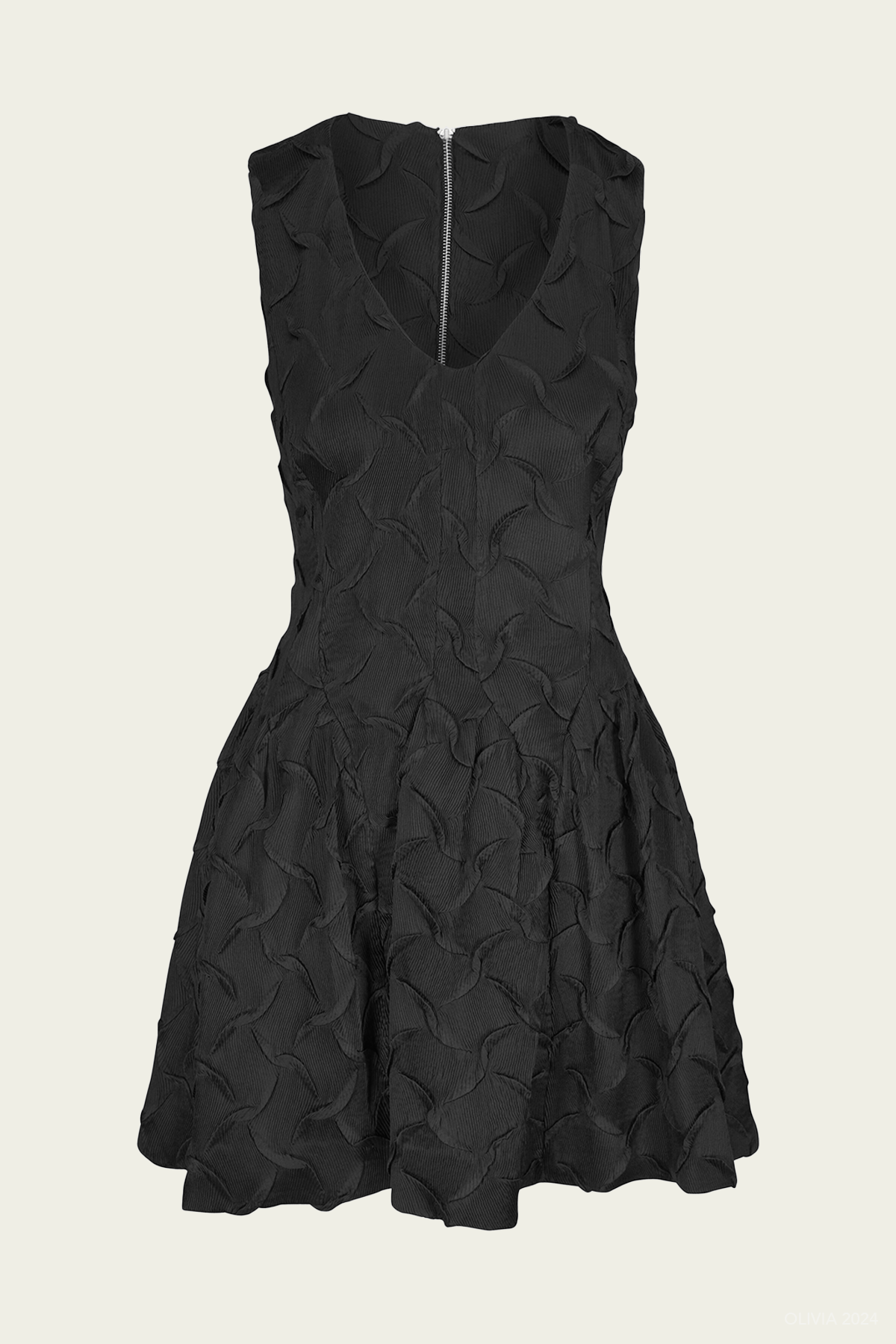 Sabine Mini Dress in Black - shop - olivia.com