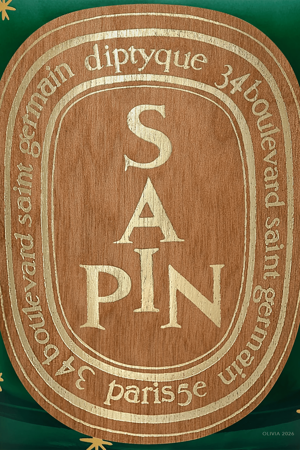 Sapin (Pine Tree) Classic Candle 190g - Holiday Edition 2026 - shop-olivia.com