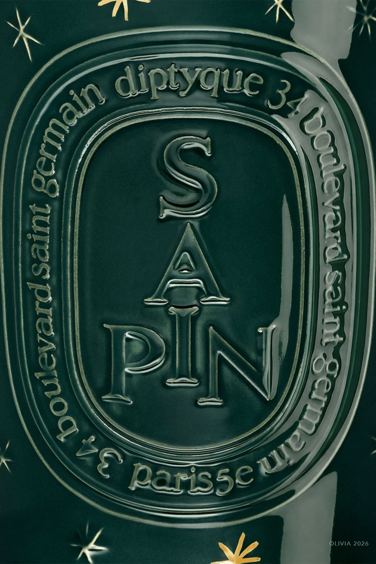 Sapin (Pine Tree) Extra-Large Candle 1500g - Holiday Edition 2026 - shop-olivia.com