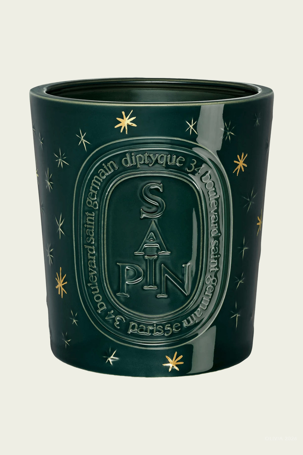 Sapin (Pine Tree) Extra-Large Candle 1500g - Holiday Edition 2026 - shop-olivia.com