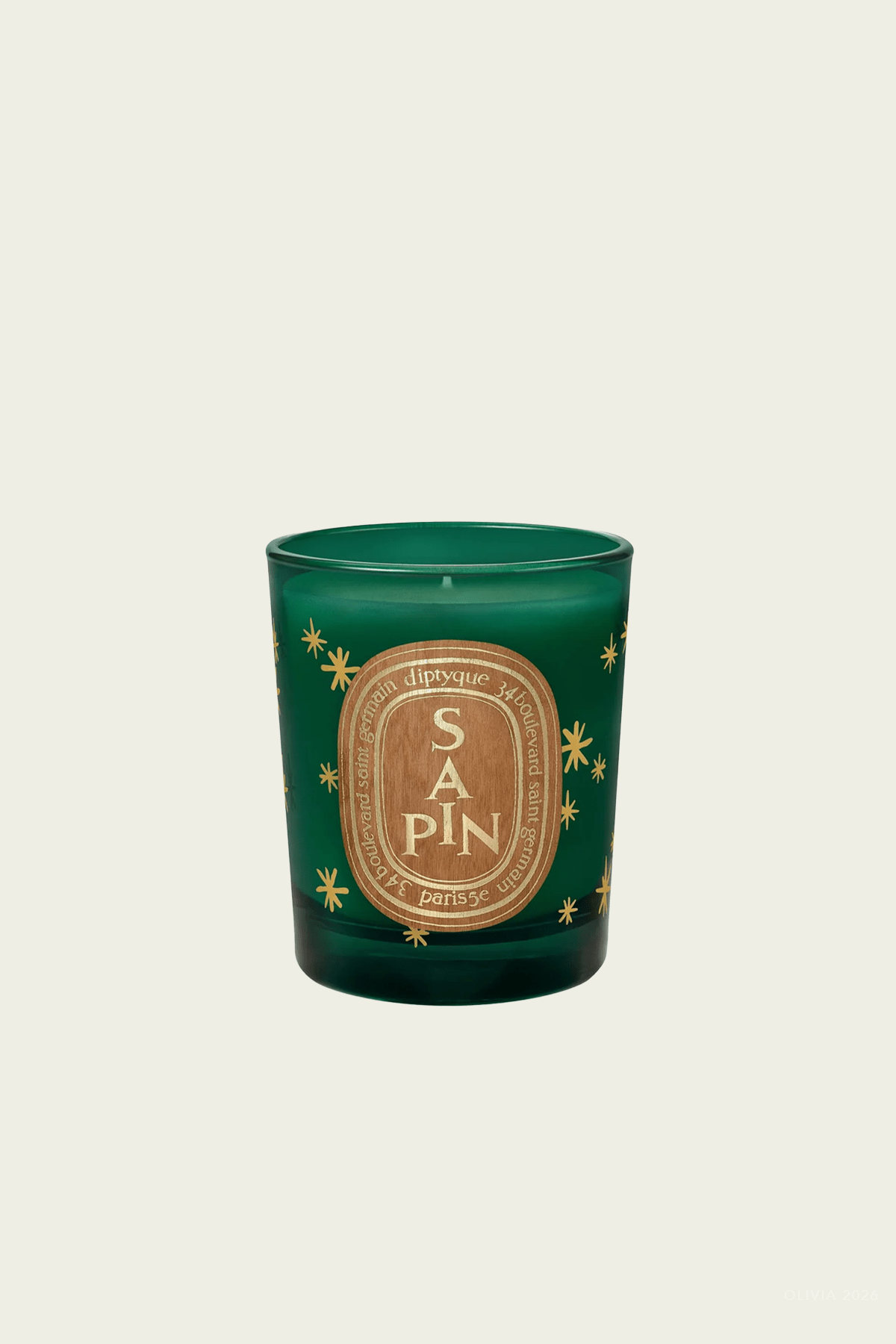 Sapin (Pine Tree) Mini Candle 70g - Holiday Edition 2026 - shop-olivia.com