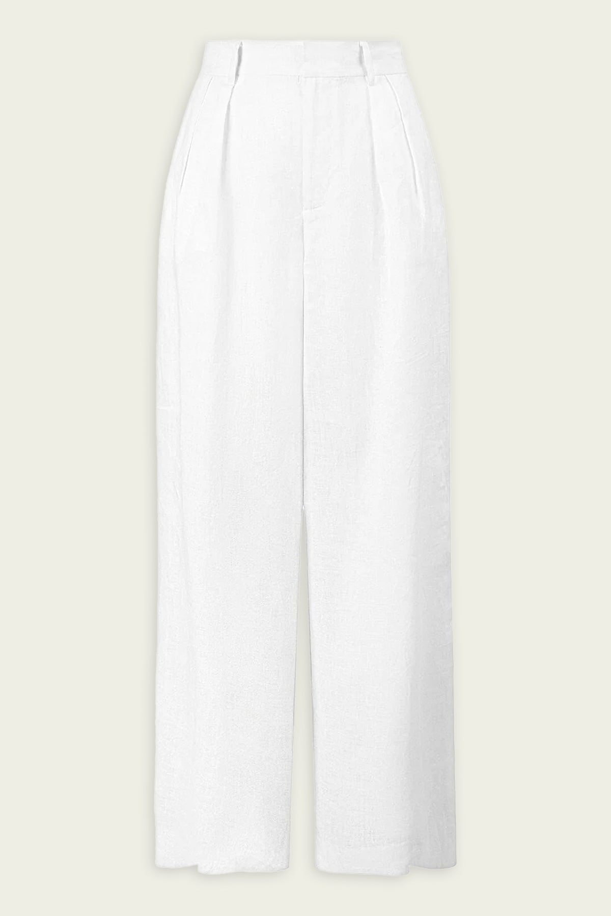 Sasha Wide-Leg Pant in White - shop-olivia.com