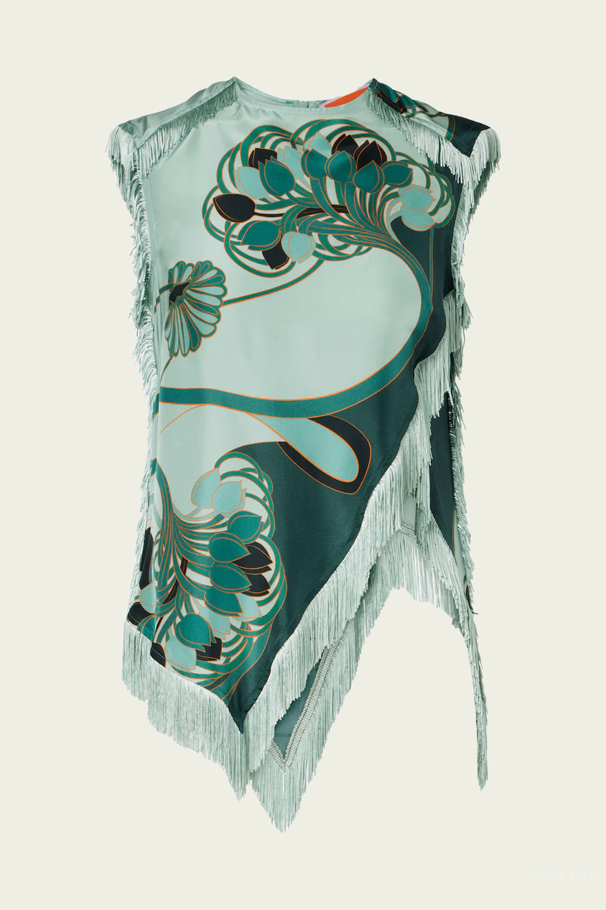 Scarf Top in Blooming Tulip Placee - shop - olivia.com