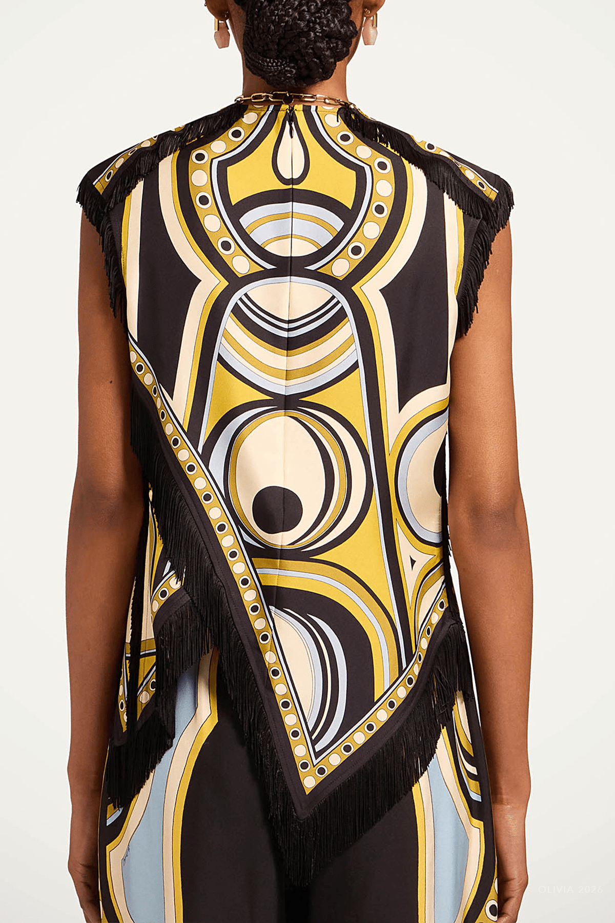 Scarf Top in Sanctuary Placée Gold - shop - olivia.com