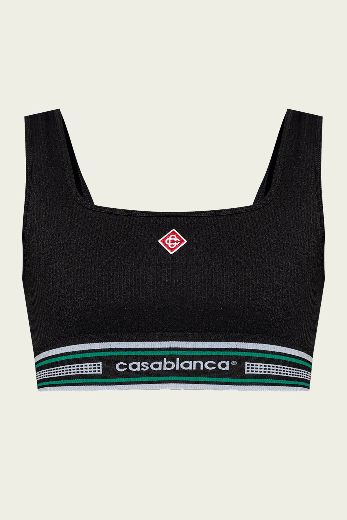 Seamless Cropped Top in Black - shop-olivia.com